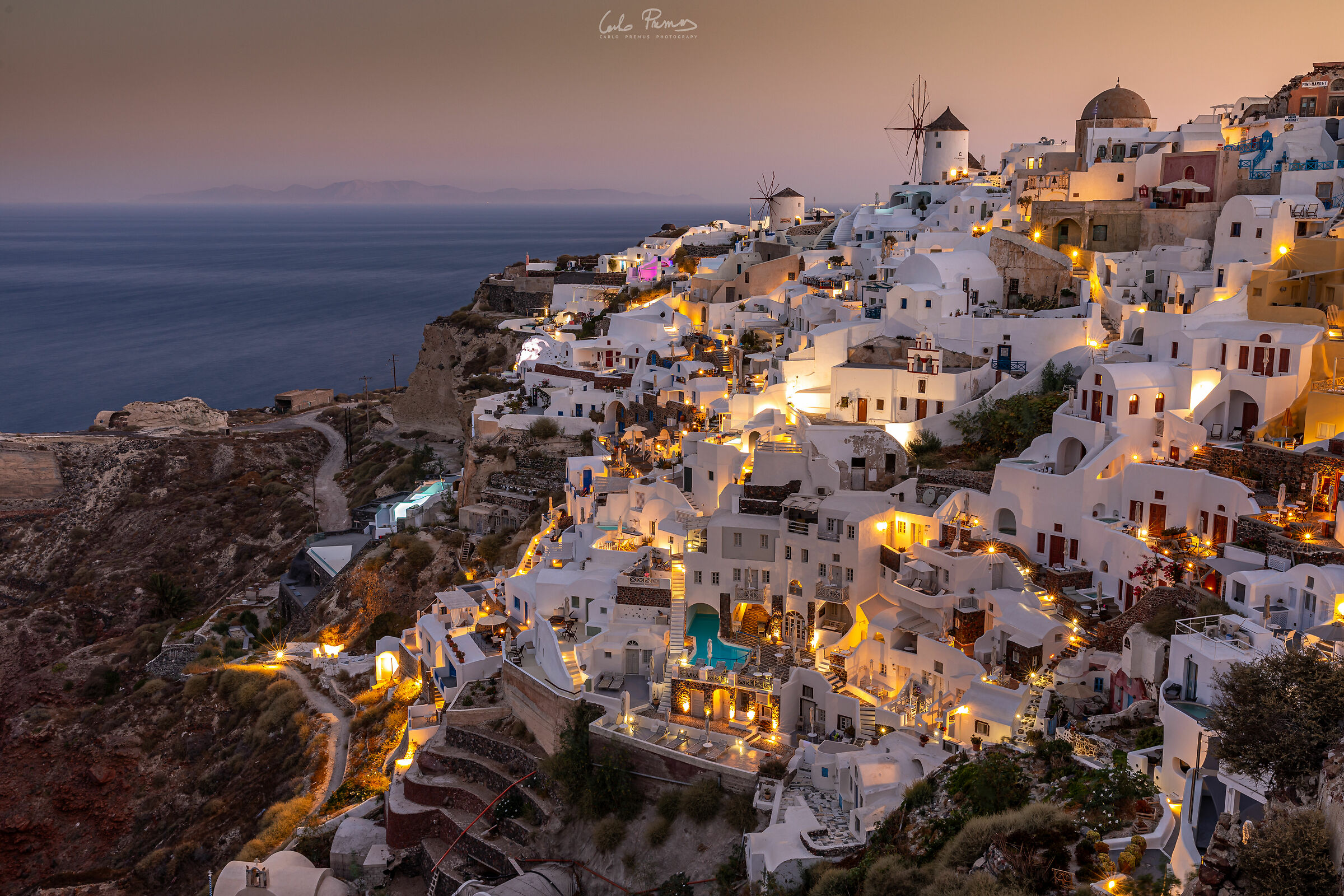 Alba a Oia, Santorini