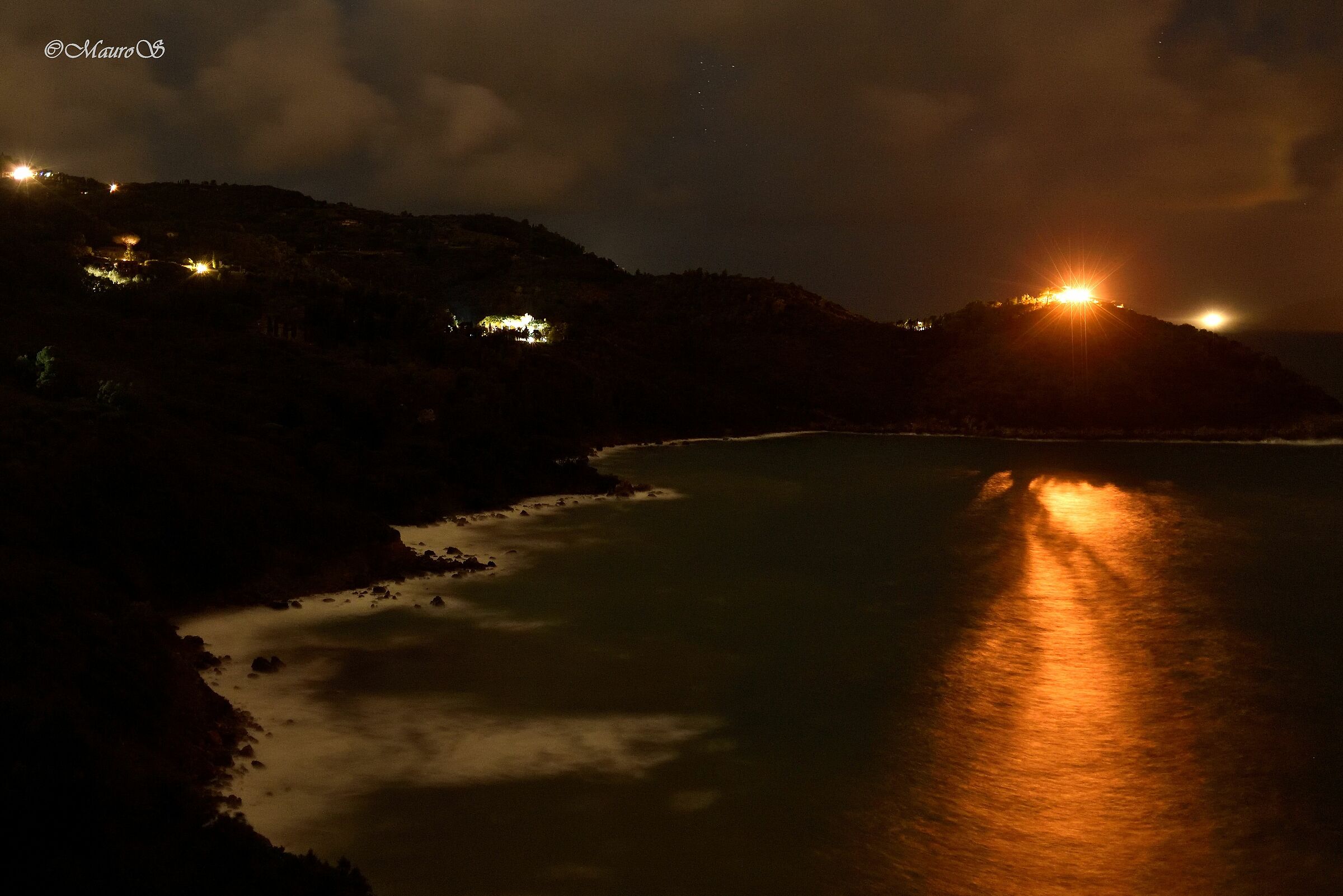 Cala Grande in Night