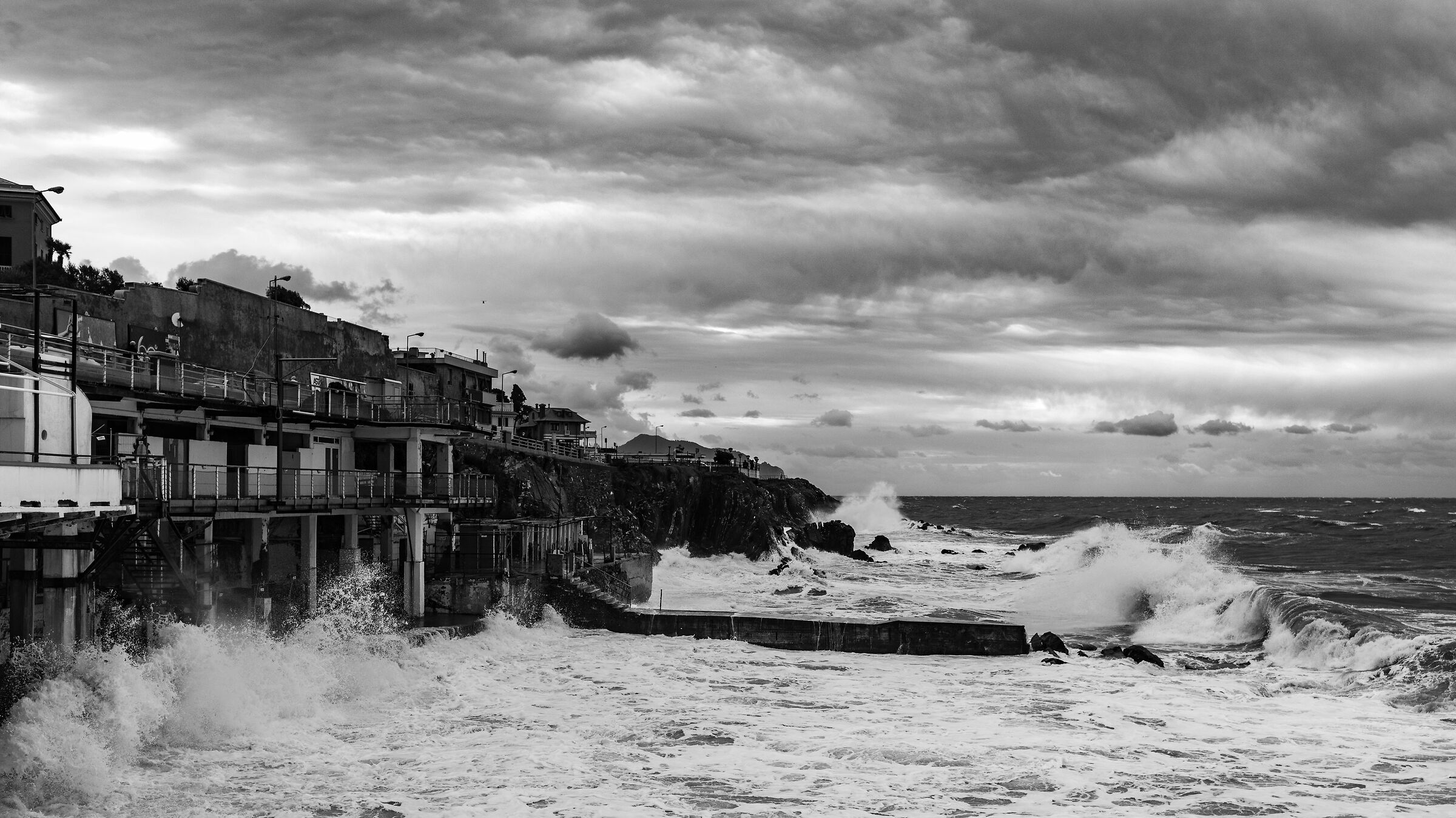 And let it be storm!