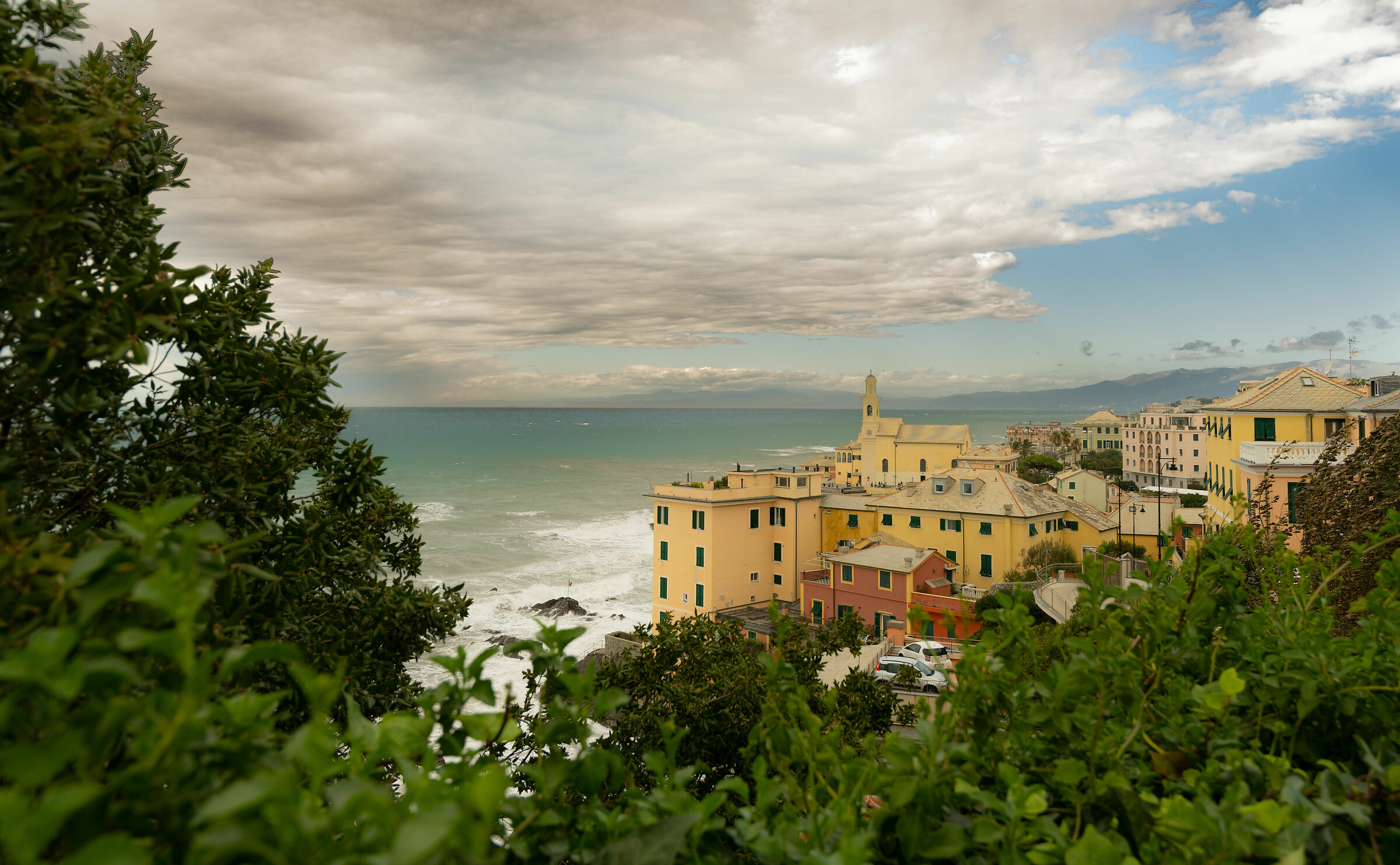 Boccadasse from above