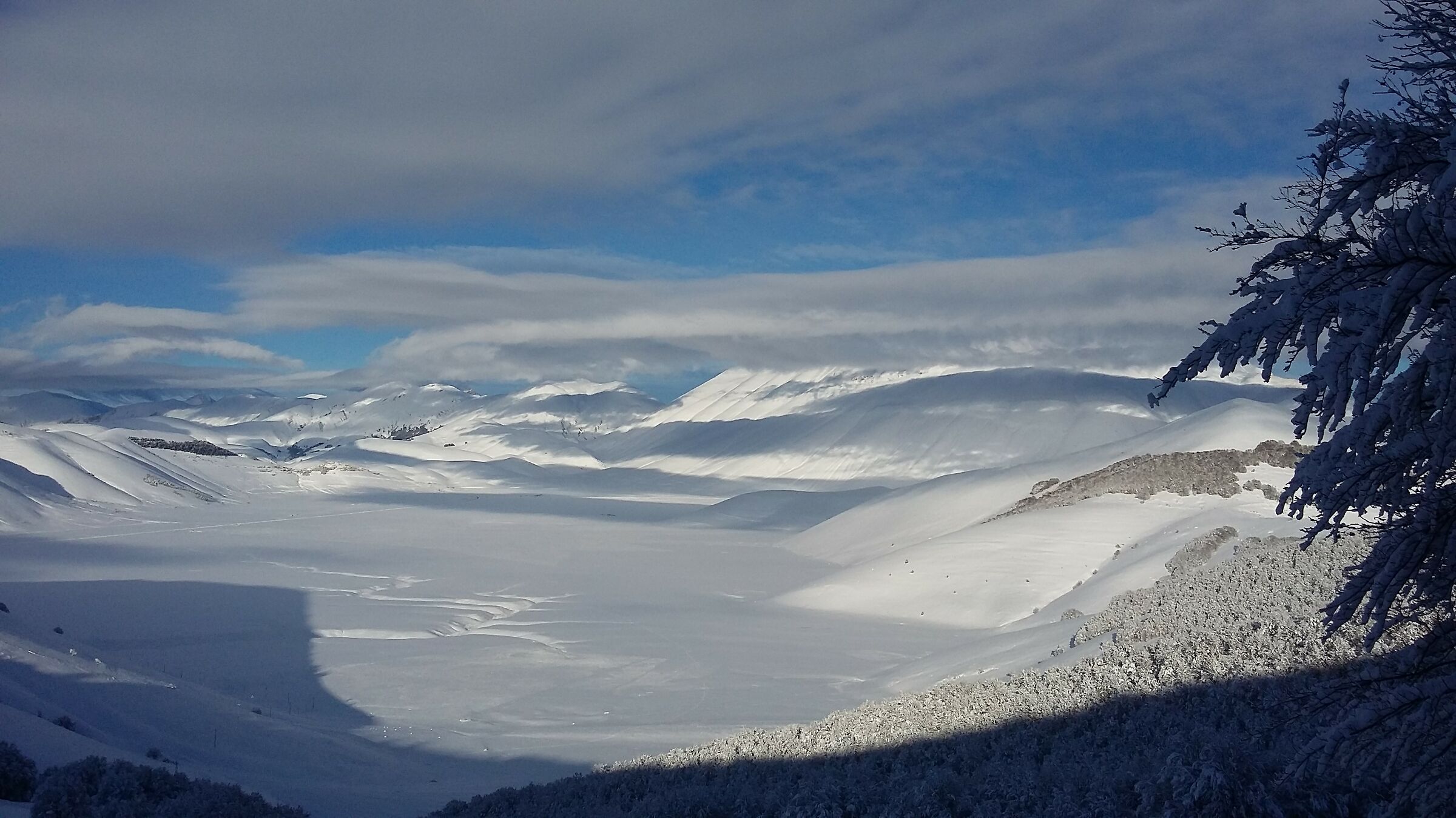 Pian Grande innevato dicembre 2018