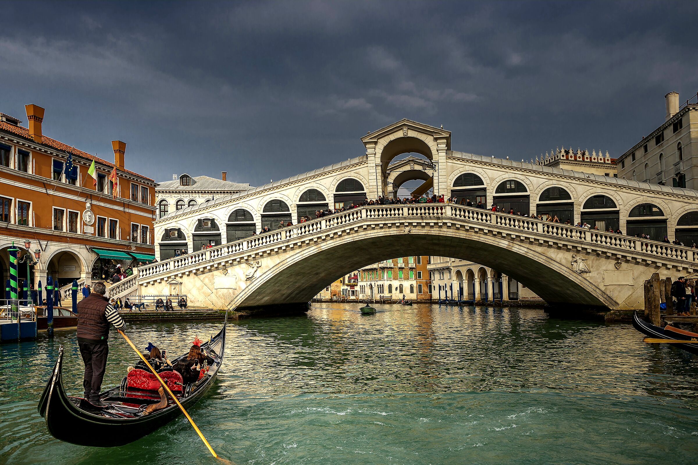 Nel dipinto di Rialto