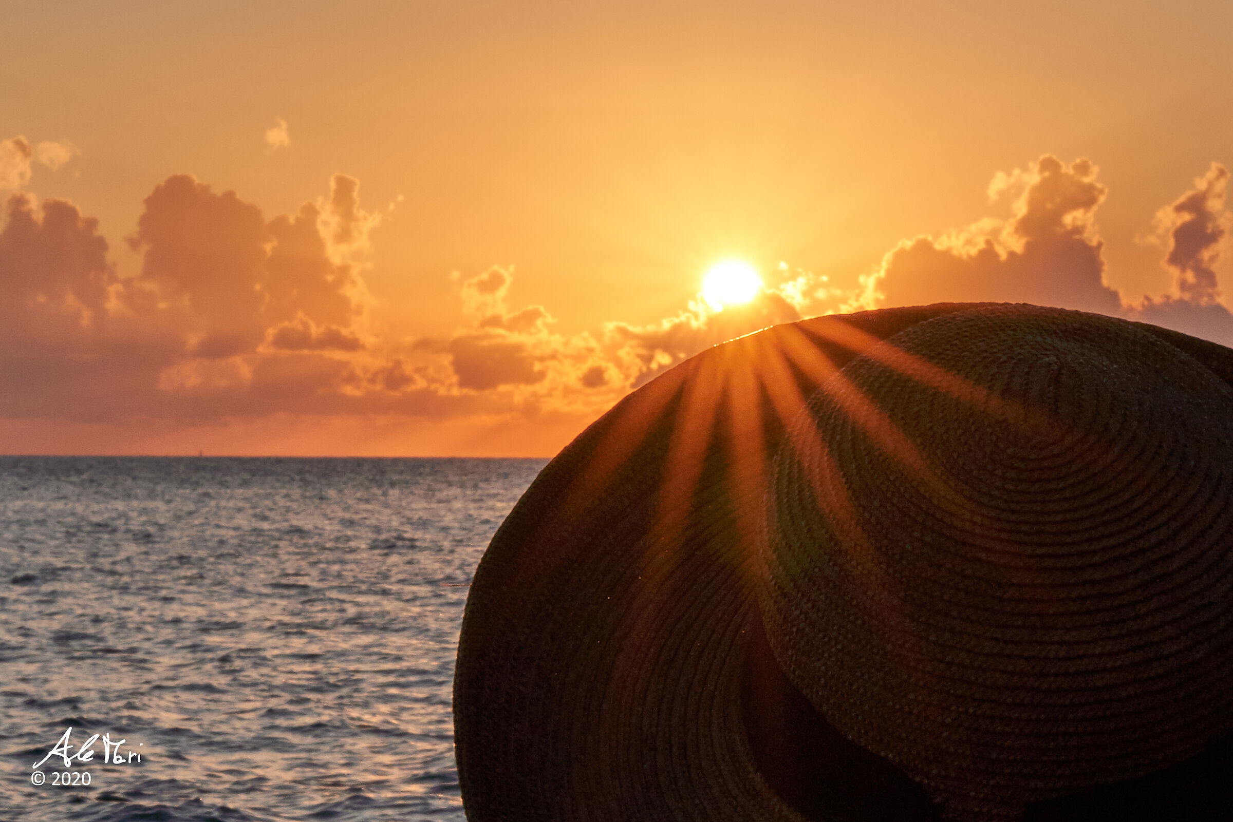 Sunset-hat