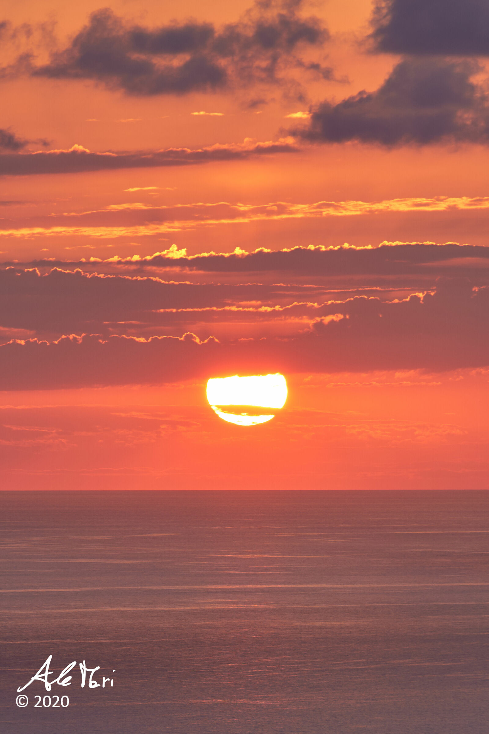 Cloudy Sunset