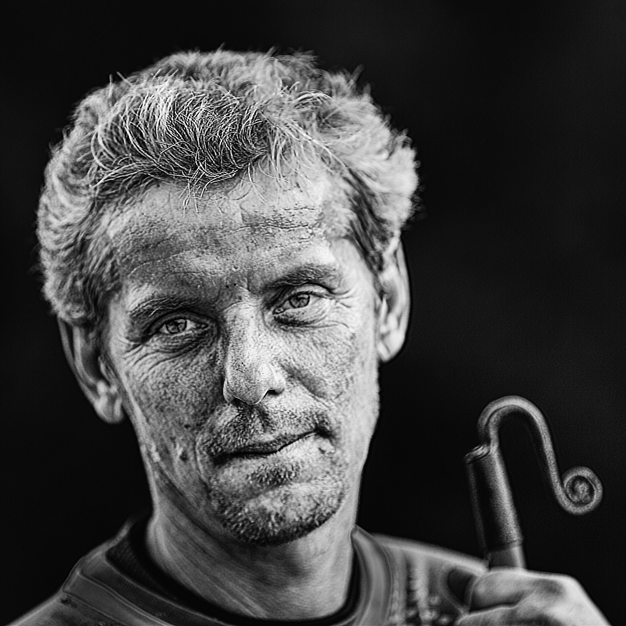 Il giovane pastore (un po' ubriaco)