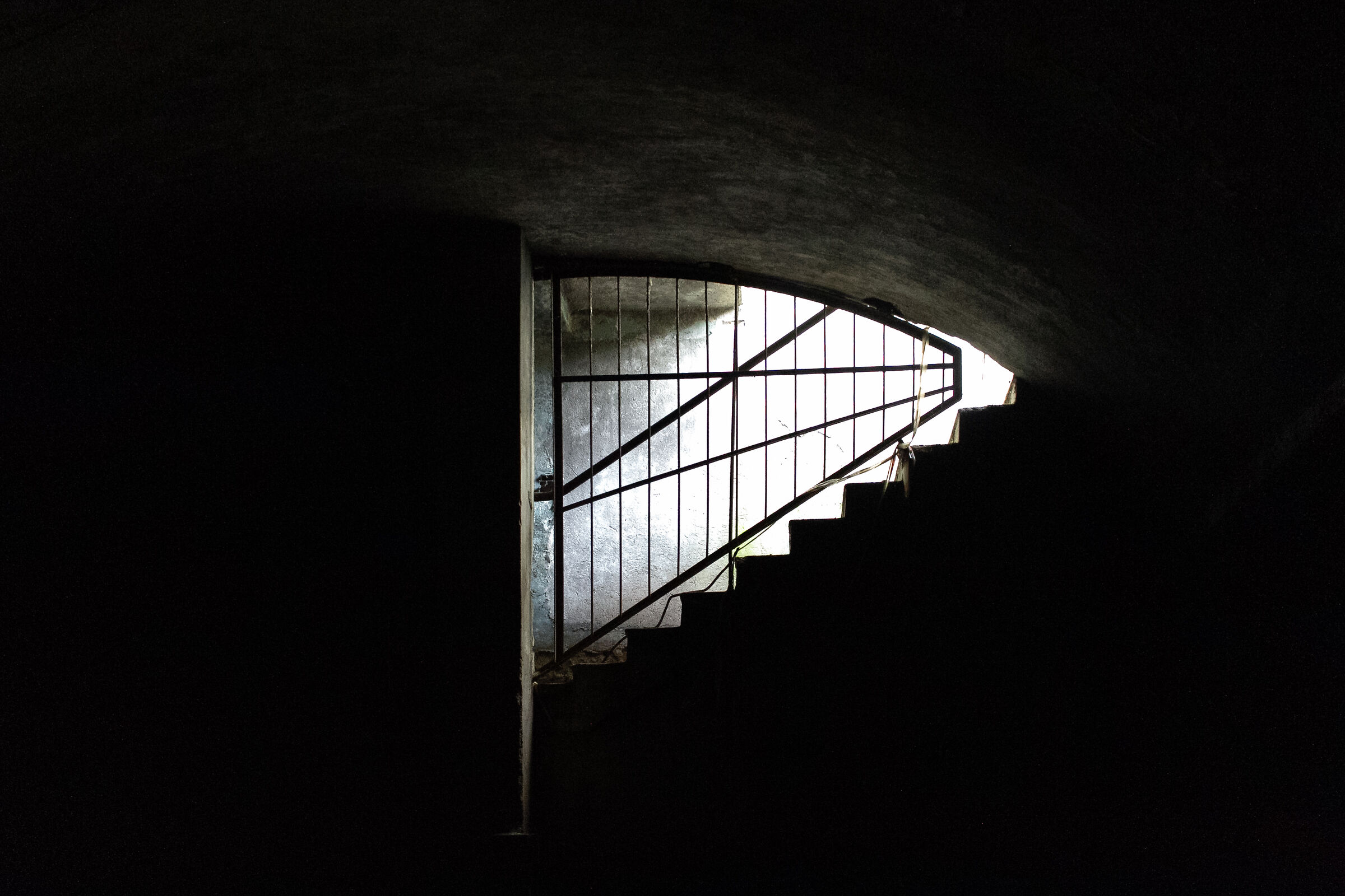 le scale per la mensa