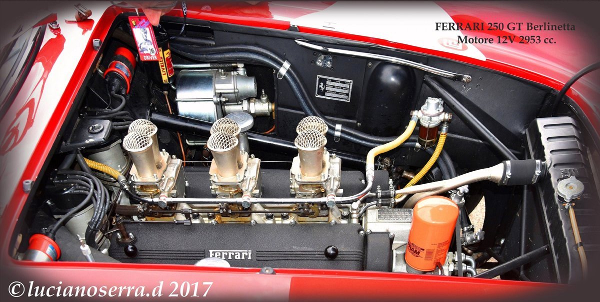 Motore della Ferrari 250 GT Berlinetta