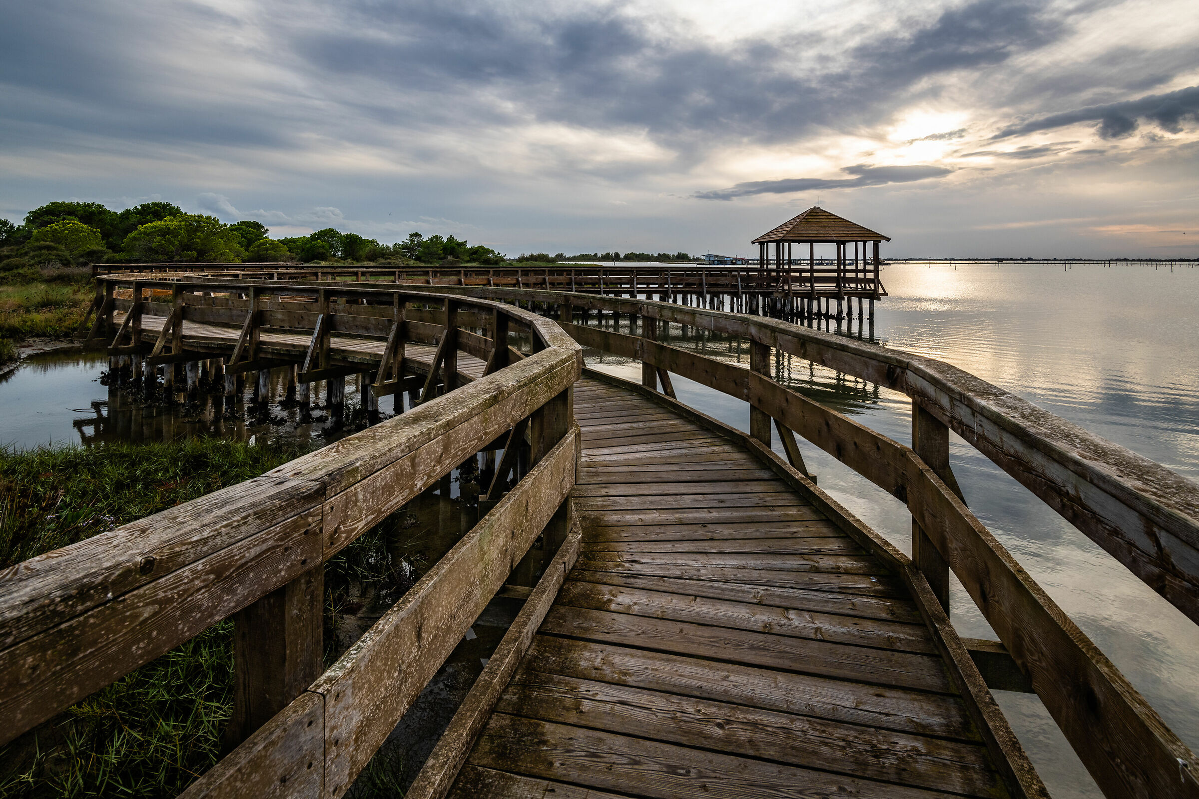 La passerella di Porto Caleri