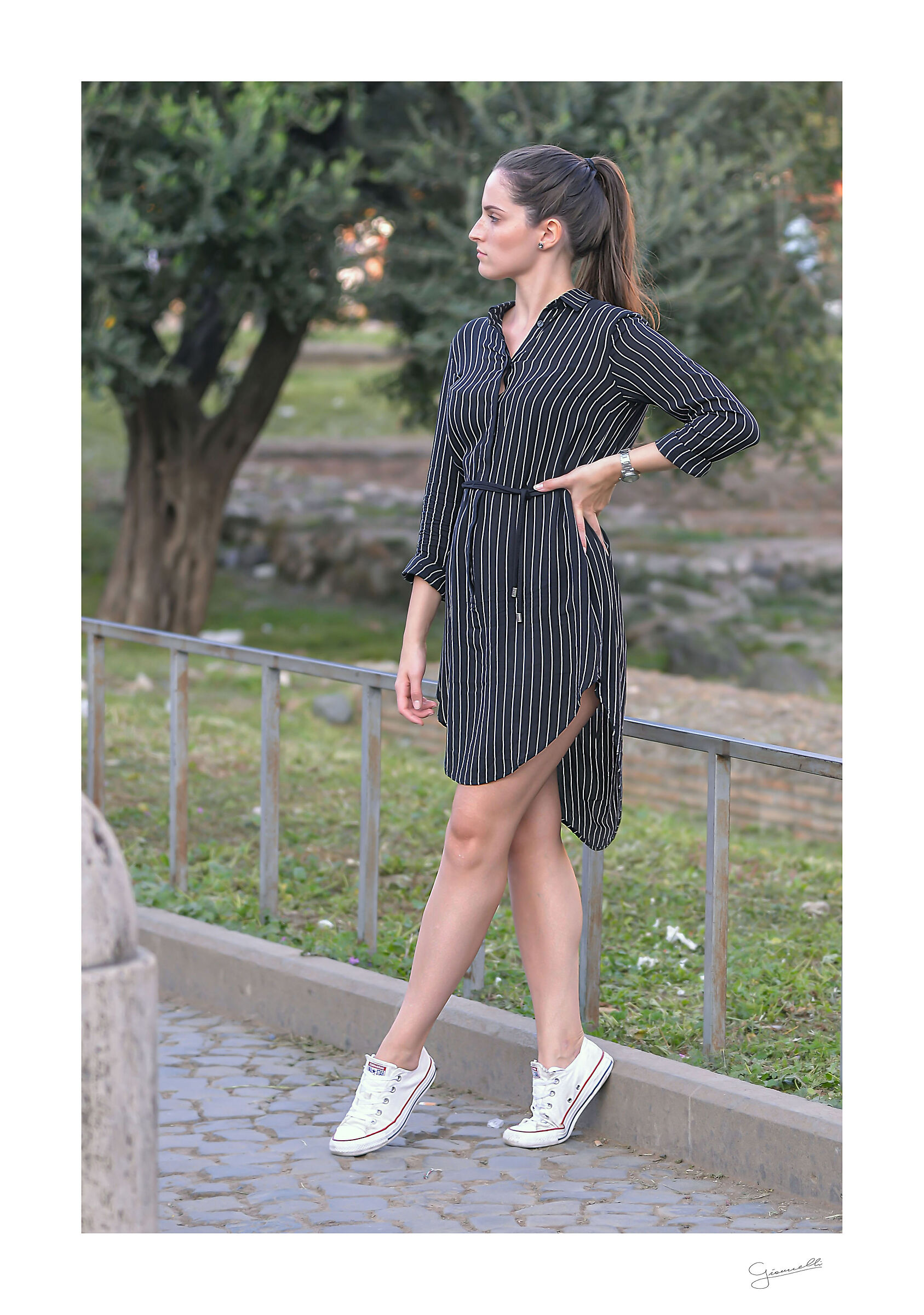 ...in punta di piedi