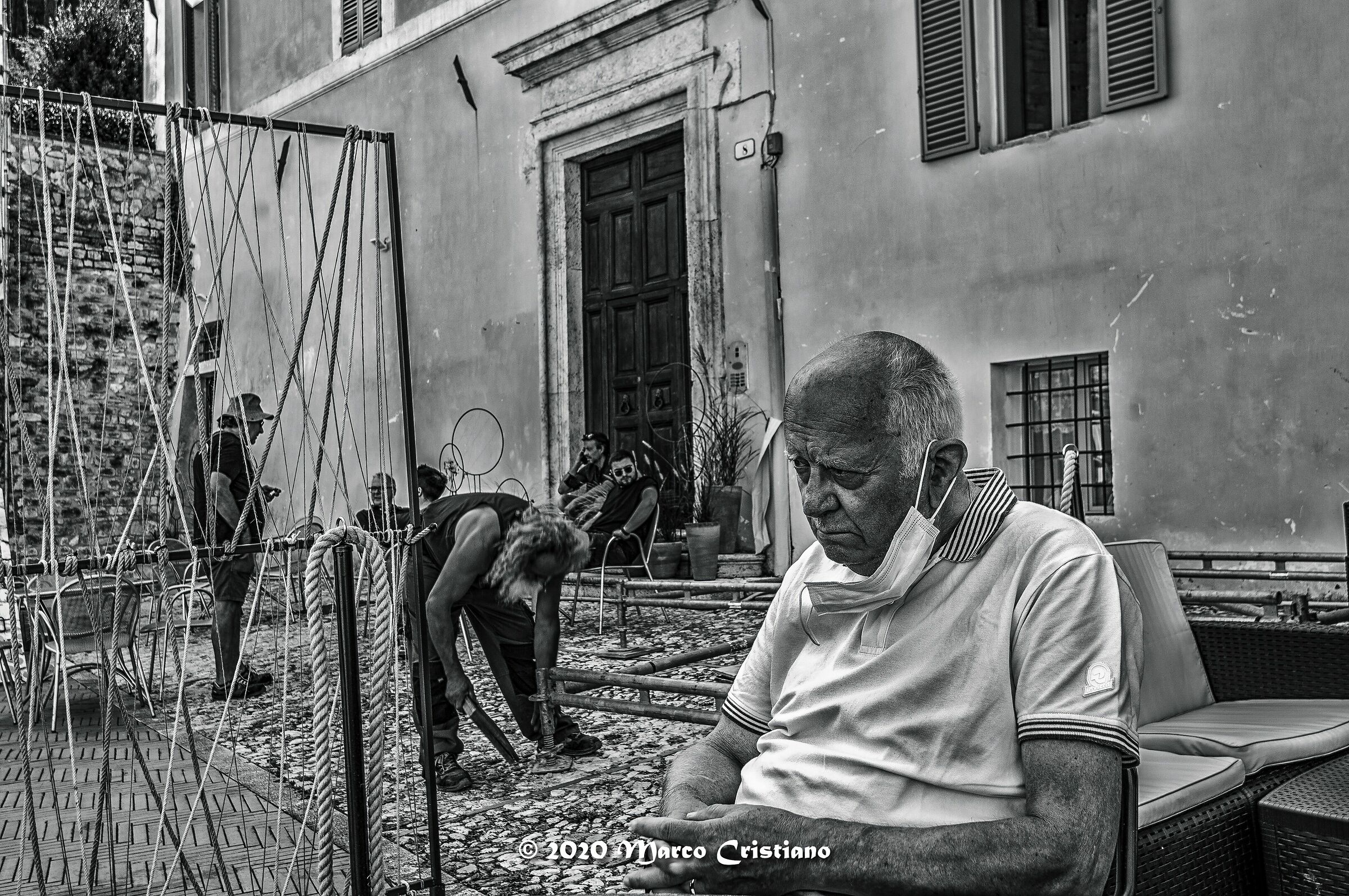 Il pensionato,il prossimo alla pensione...il giovane