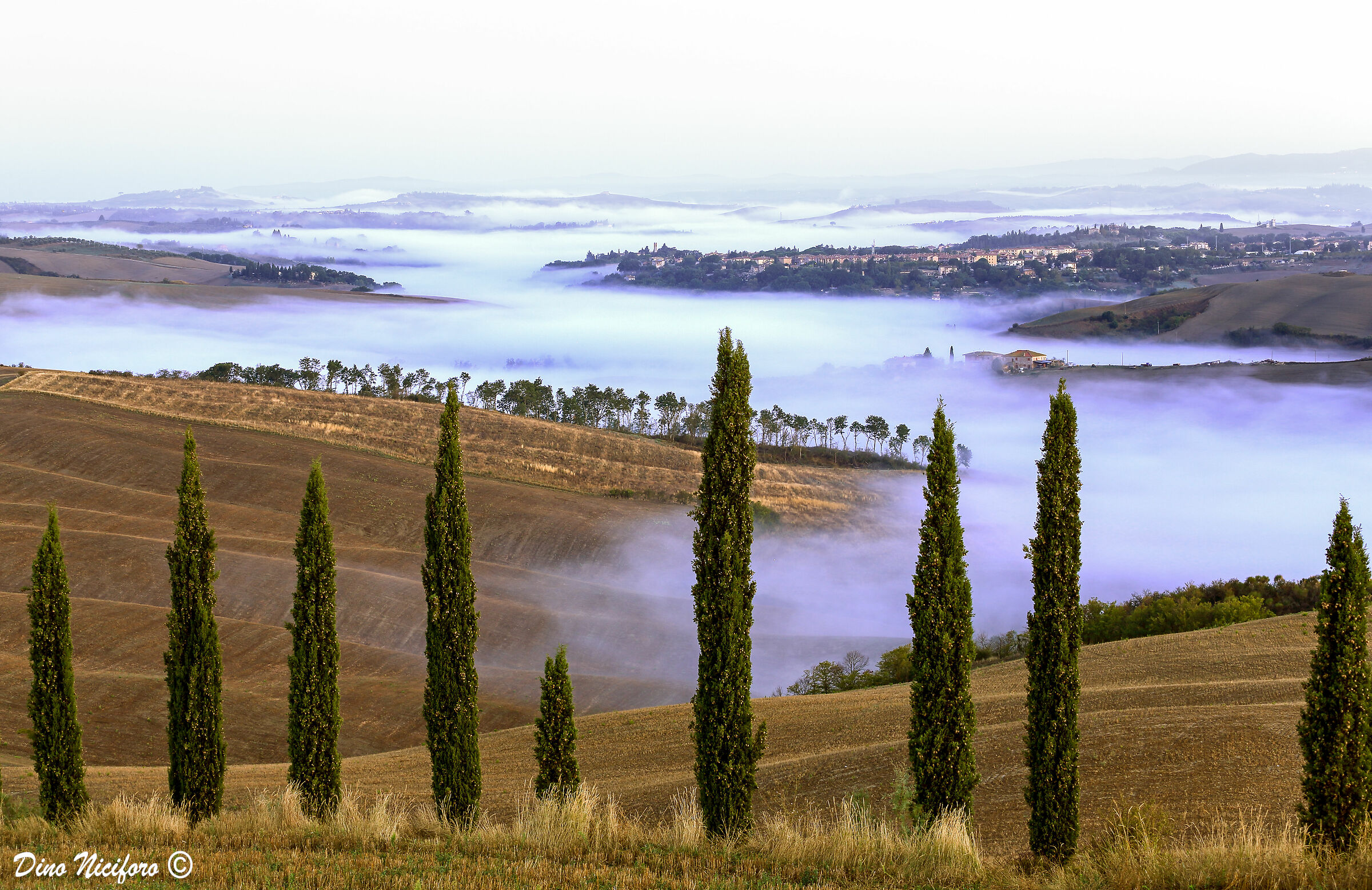 Mist and Val D'Orcia