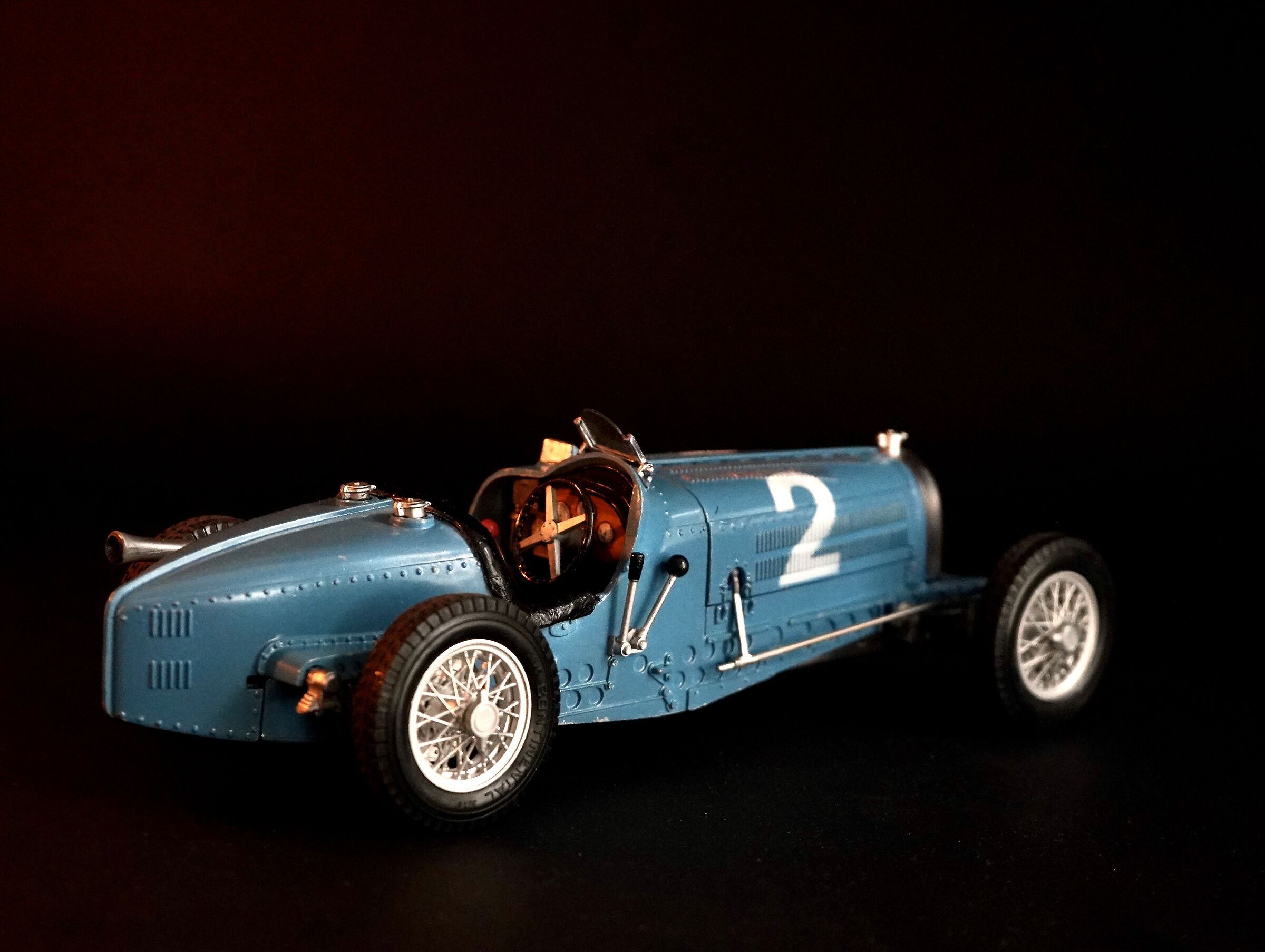 Bugatti Type 59 - anno 1934   CV 250 -  8 cilindri