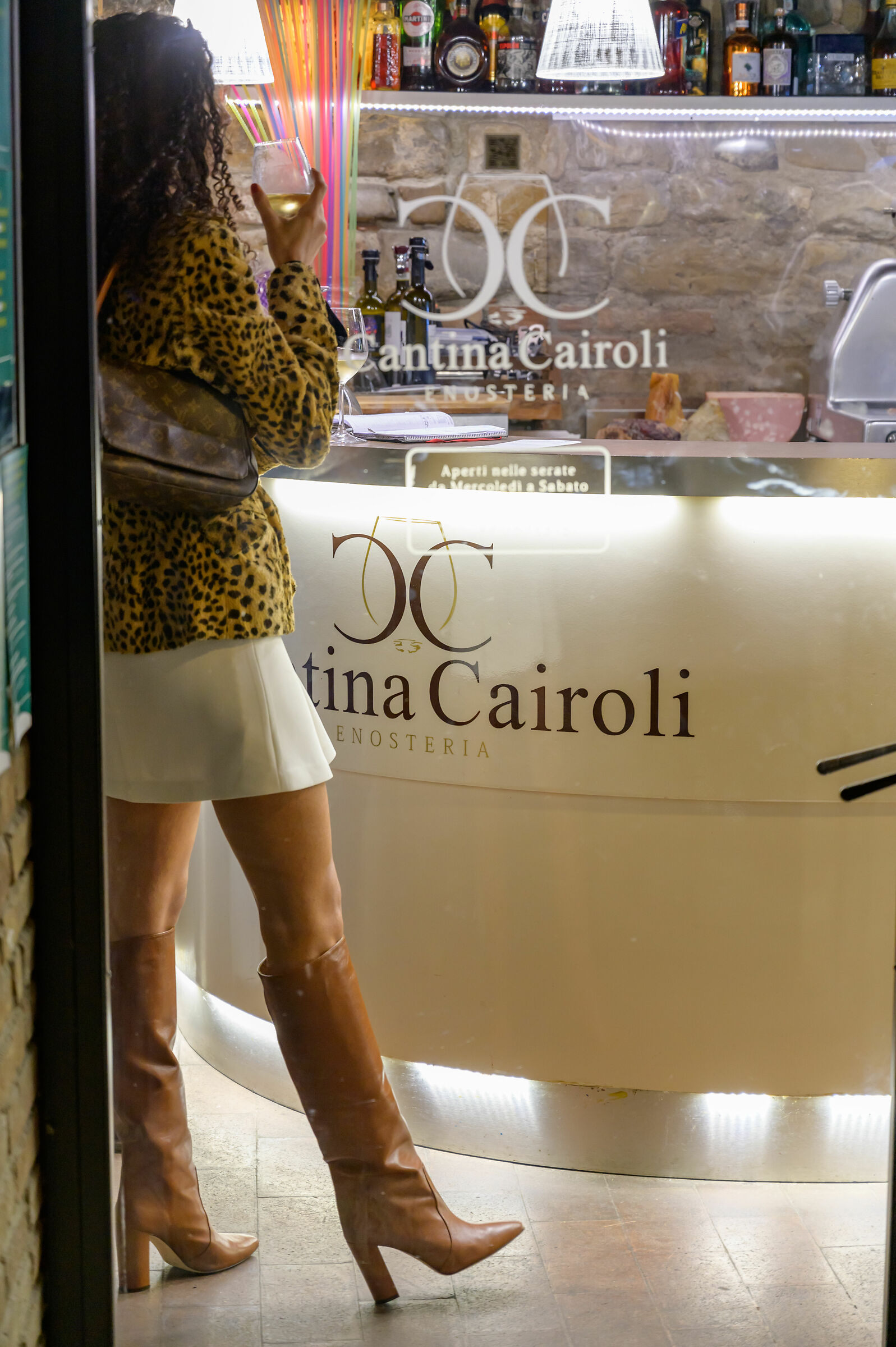 Un Leopardo in cantina...