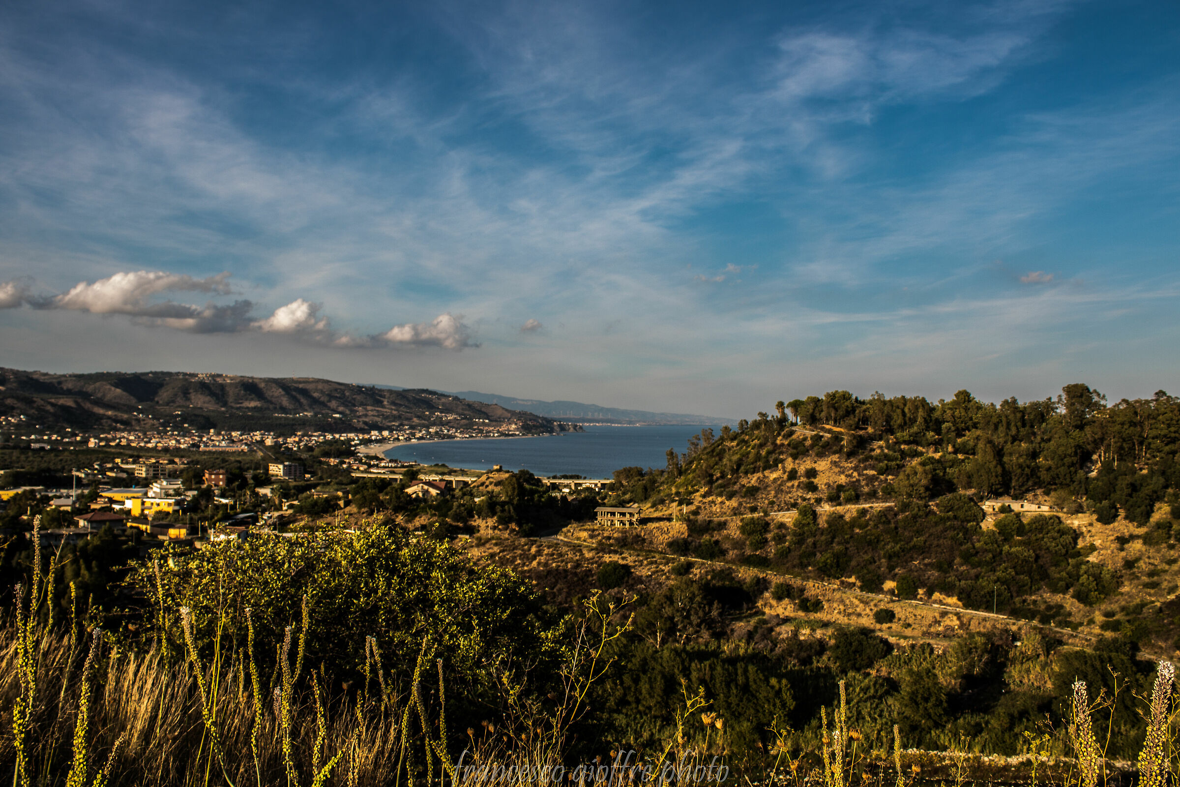 In cima al colle di Soverato Vecchia
