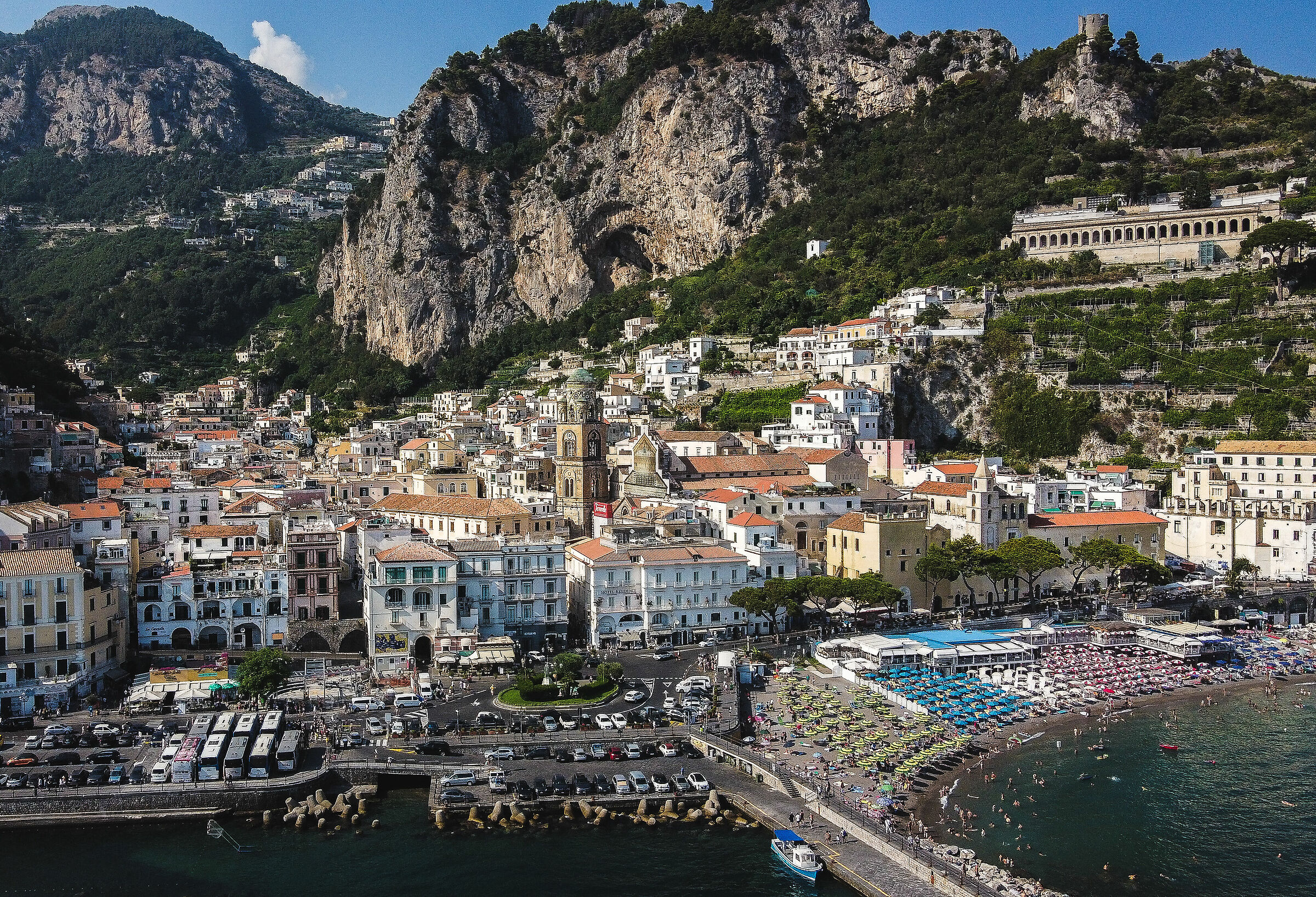 Amalfi from above