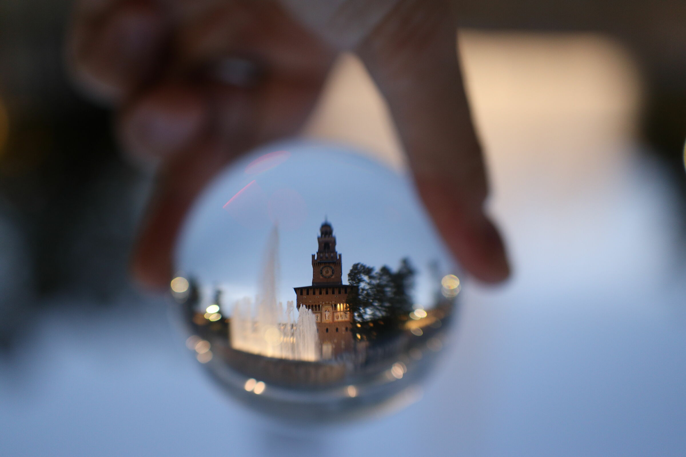 Crystal ball - Milan series - Castello Sforzesco