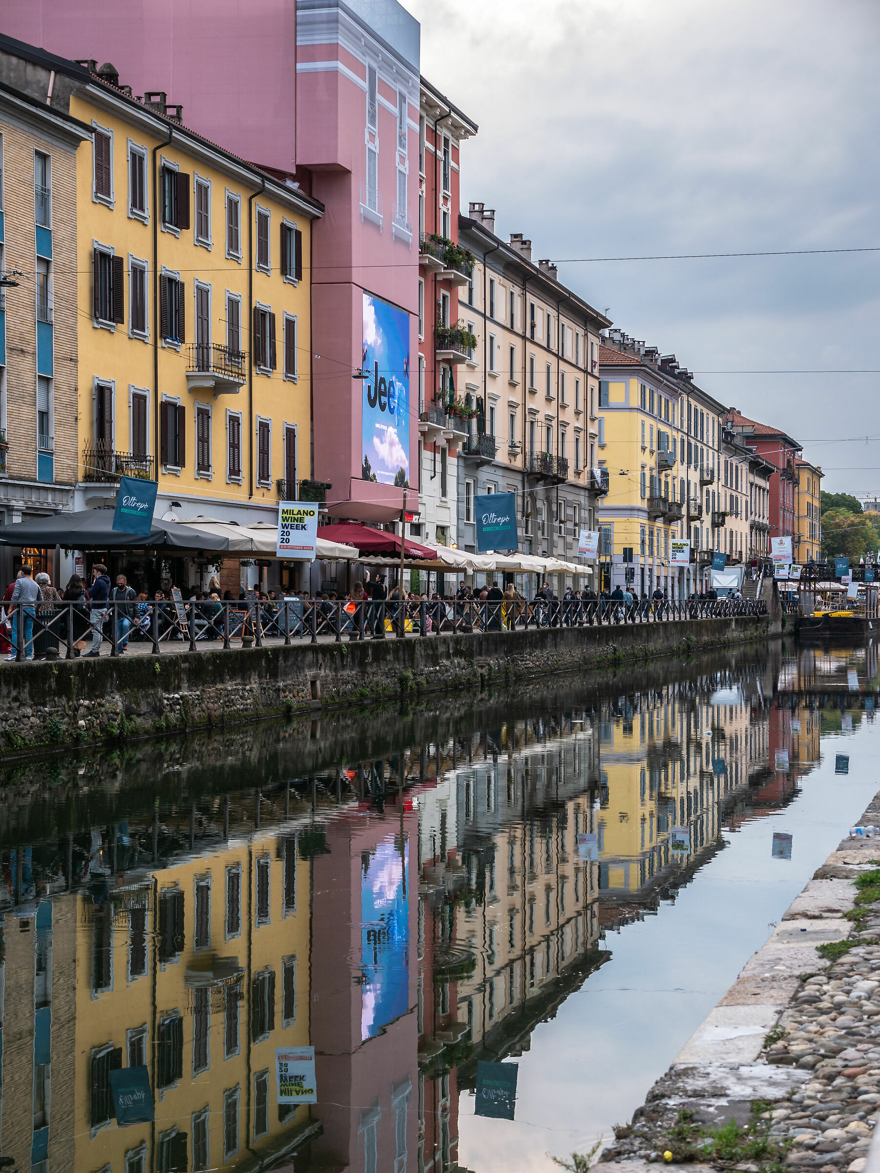 Reflections on the Naviglio - Milan
