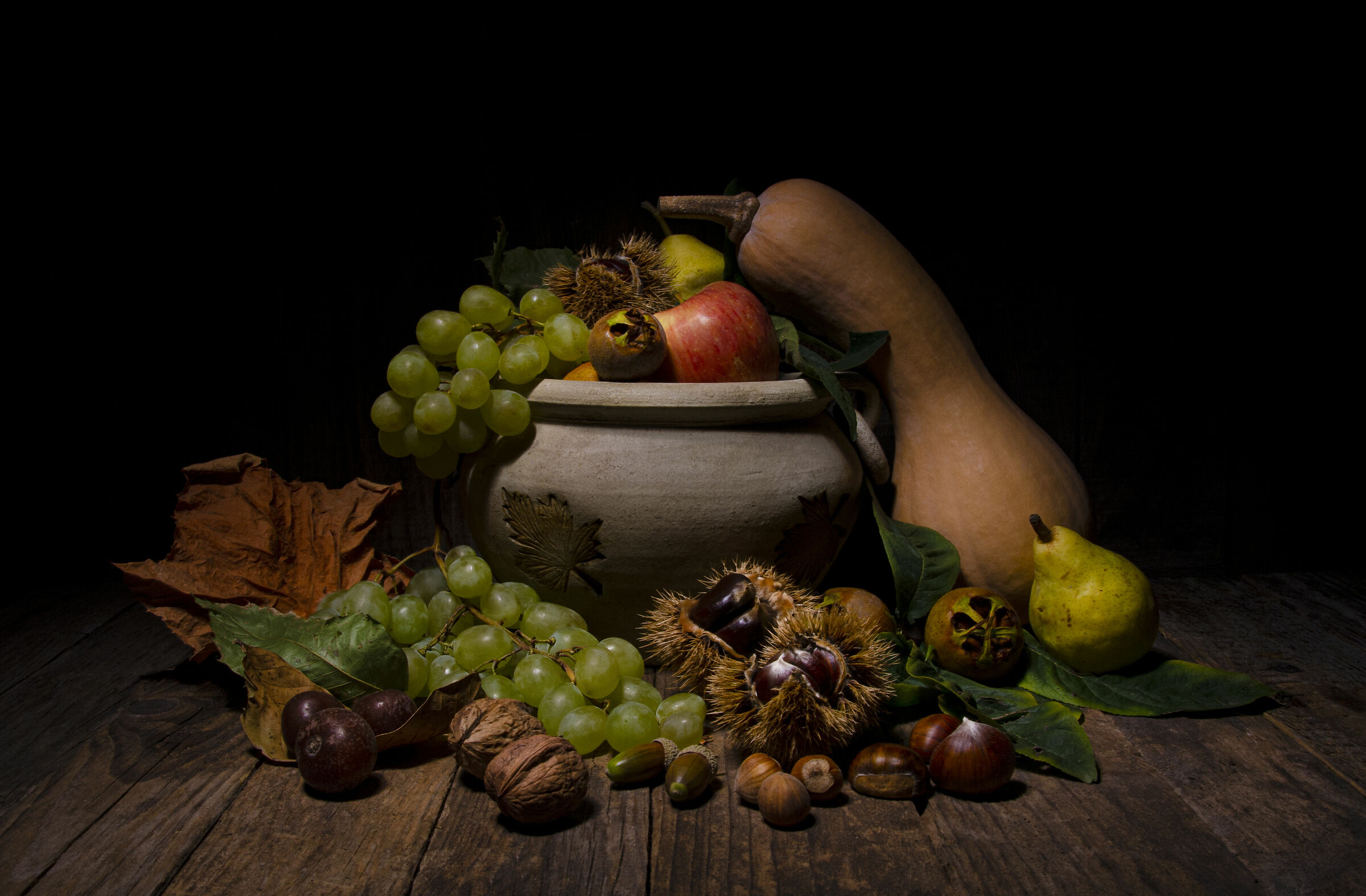 Colori d'autunno... Light painting