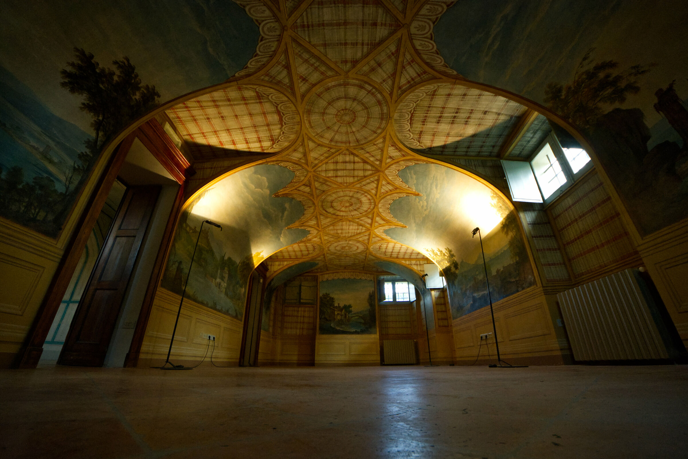 Sala sotterranea villa Rotonda Faenza