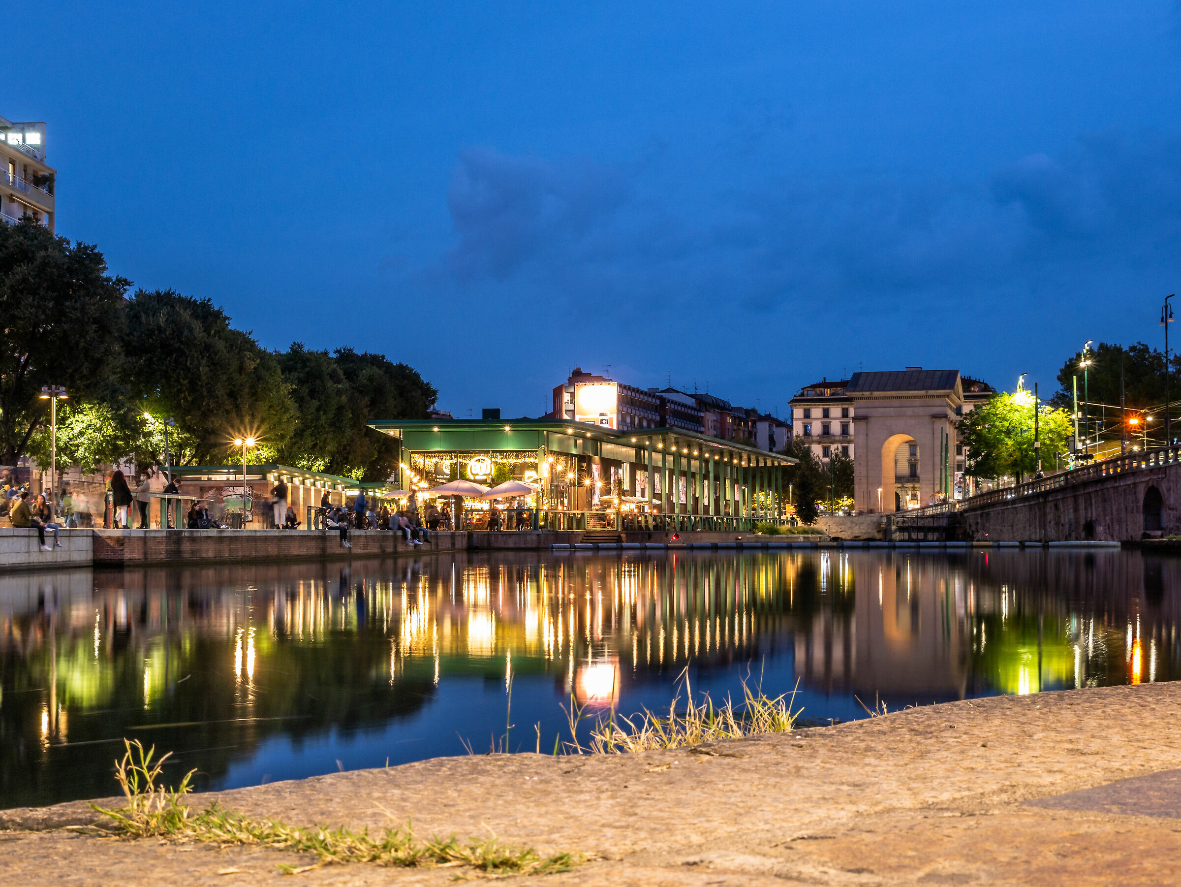 Darsena from Milan