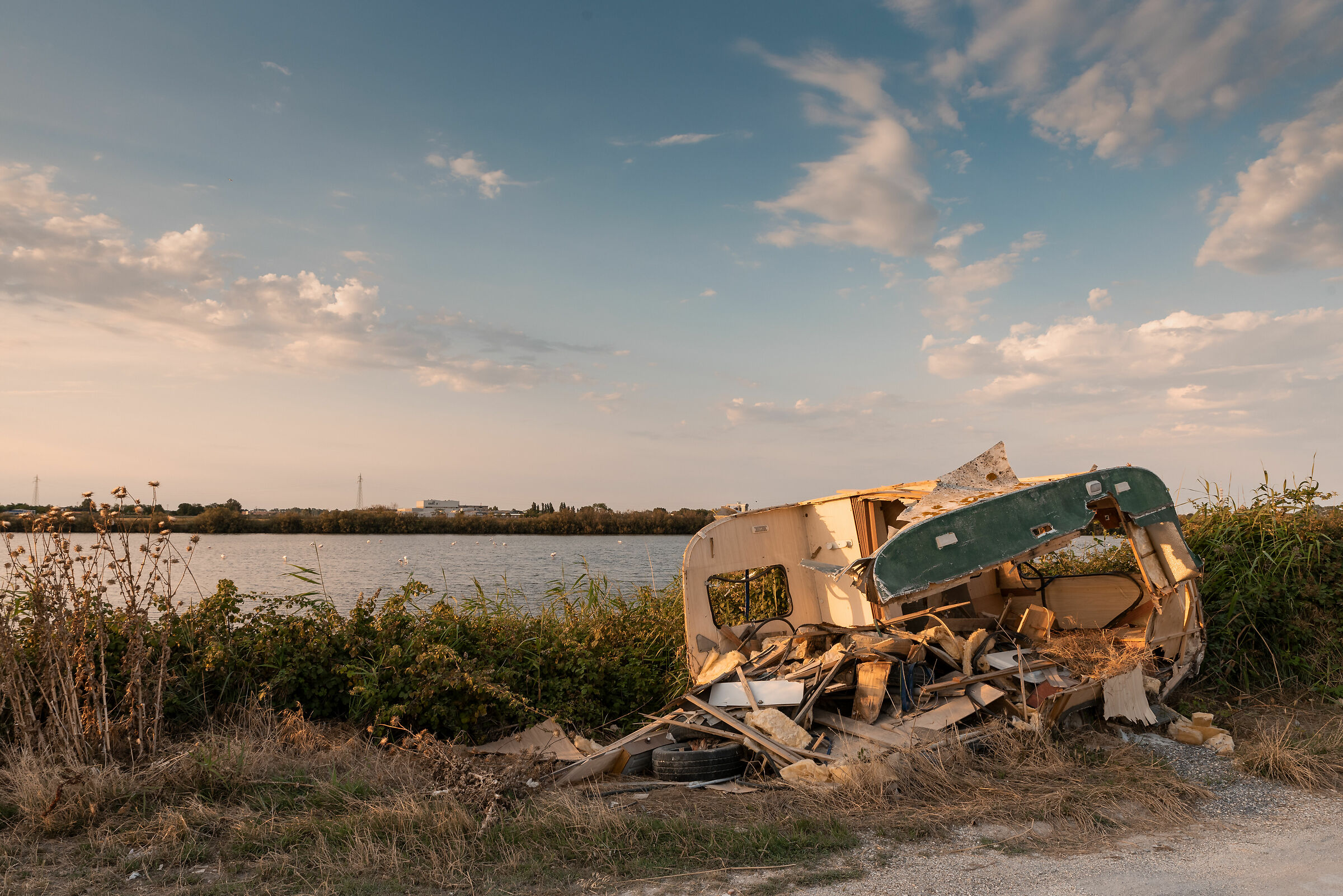 Valli di Comacchio e inciviltà