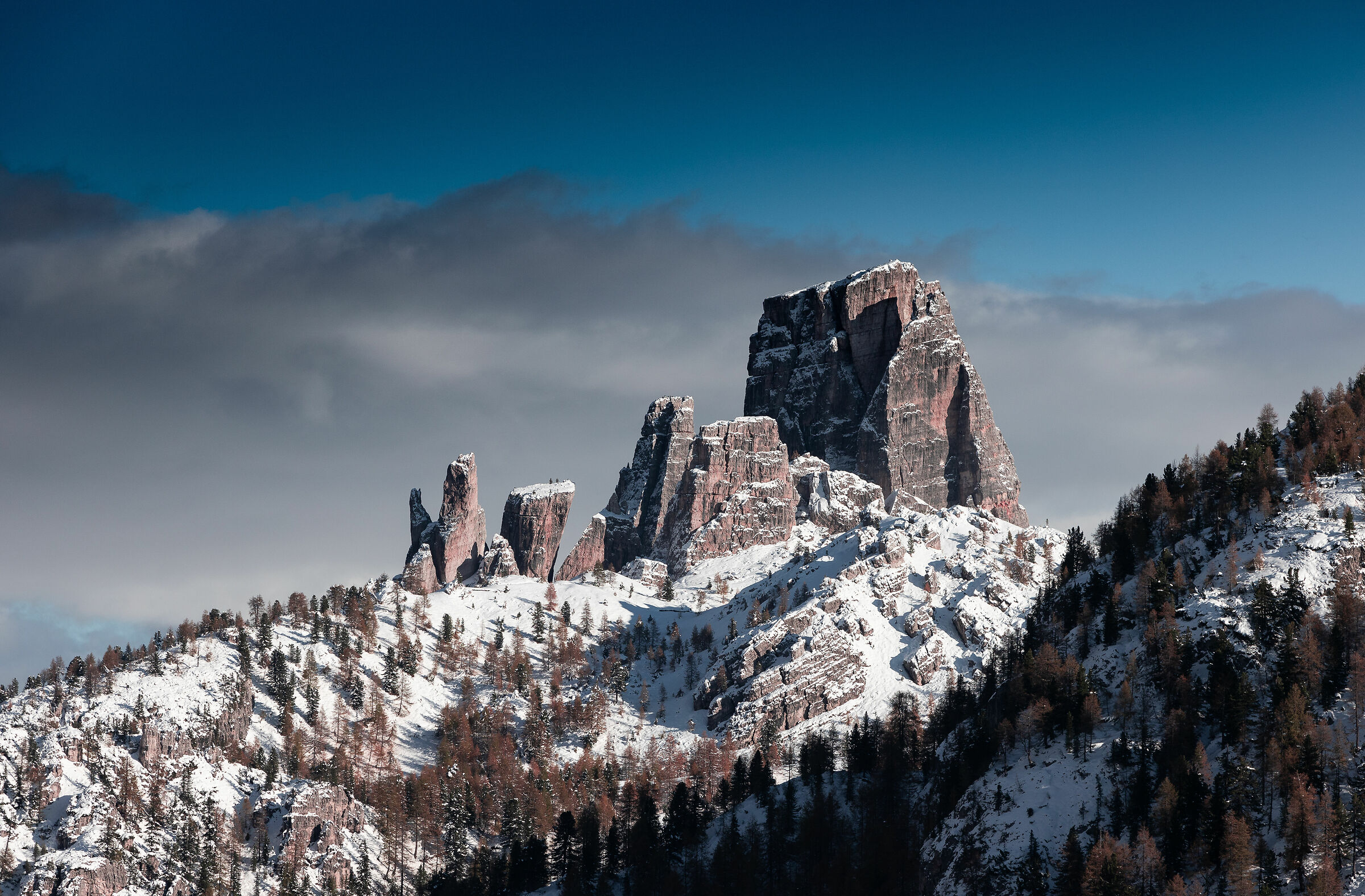 Cinque Torri - Prima neve