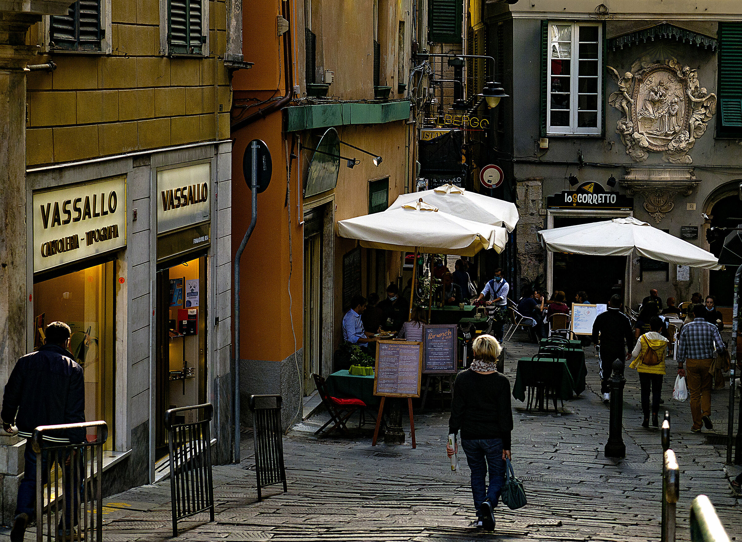 Genoa - Pollaiuoli ascent - glimpse