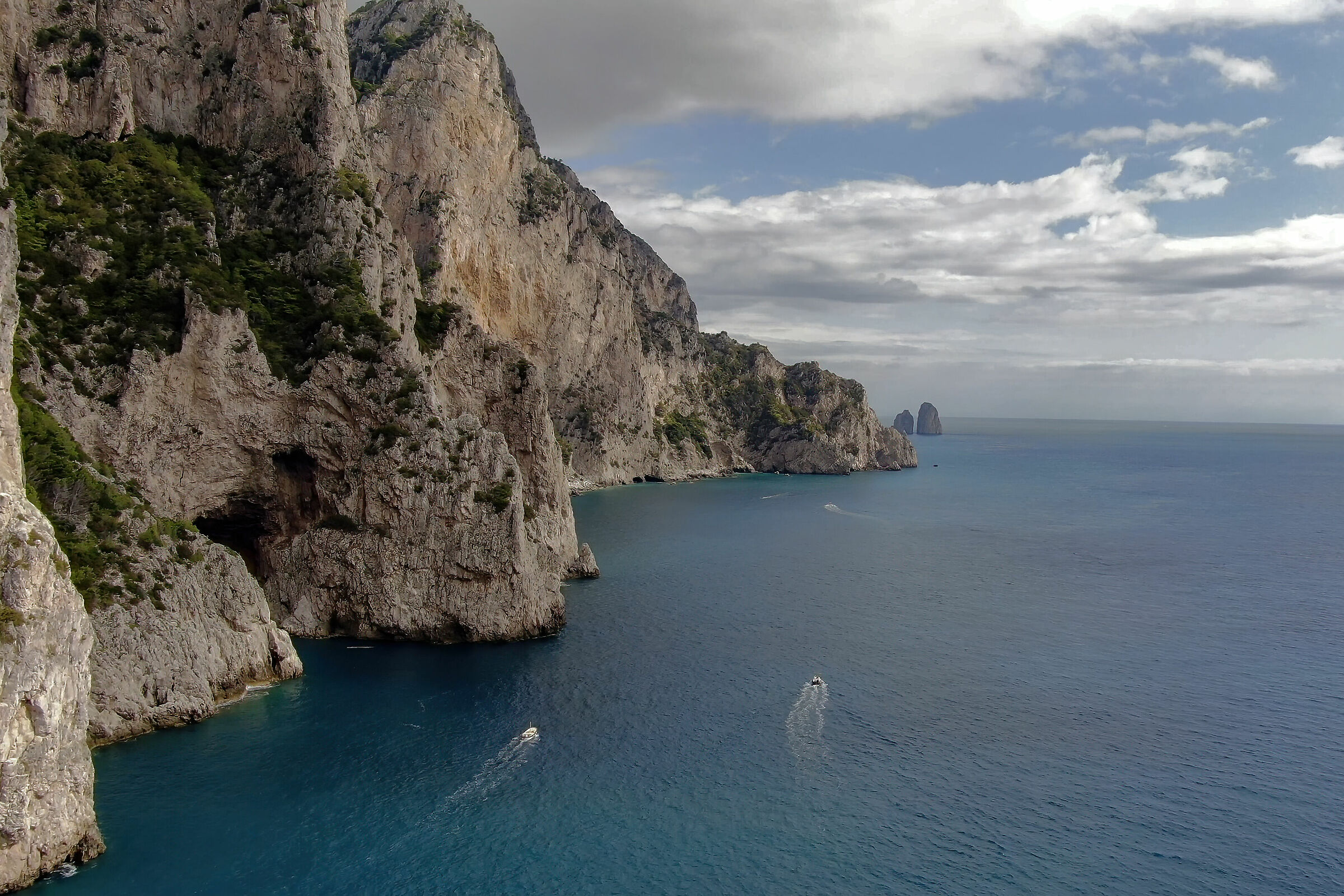 Scogliere meridionali di Capri