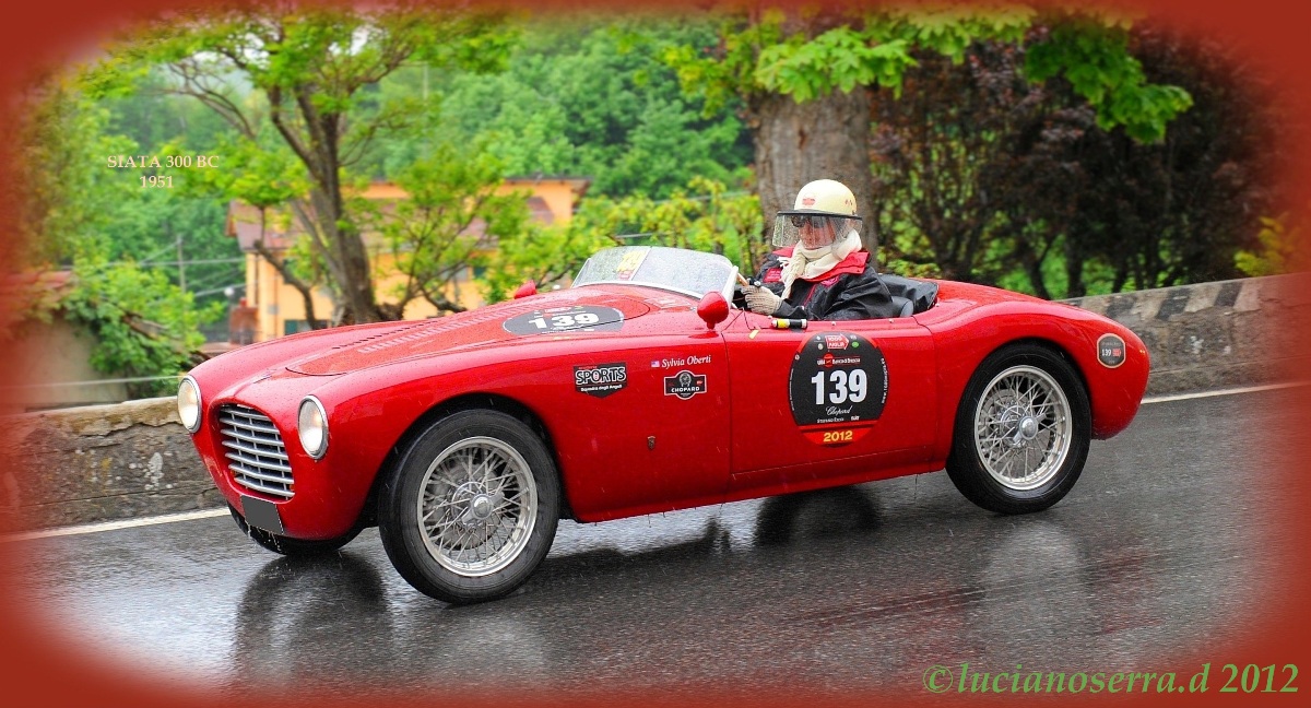 Siata 300 BC motorizzata Crosley 750 - 1951