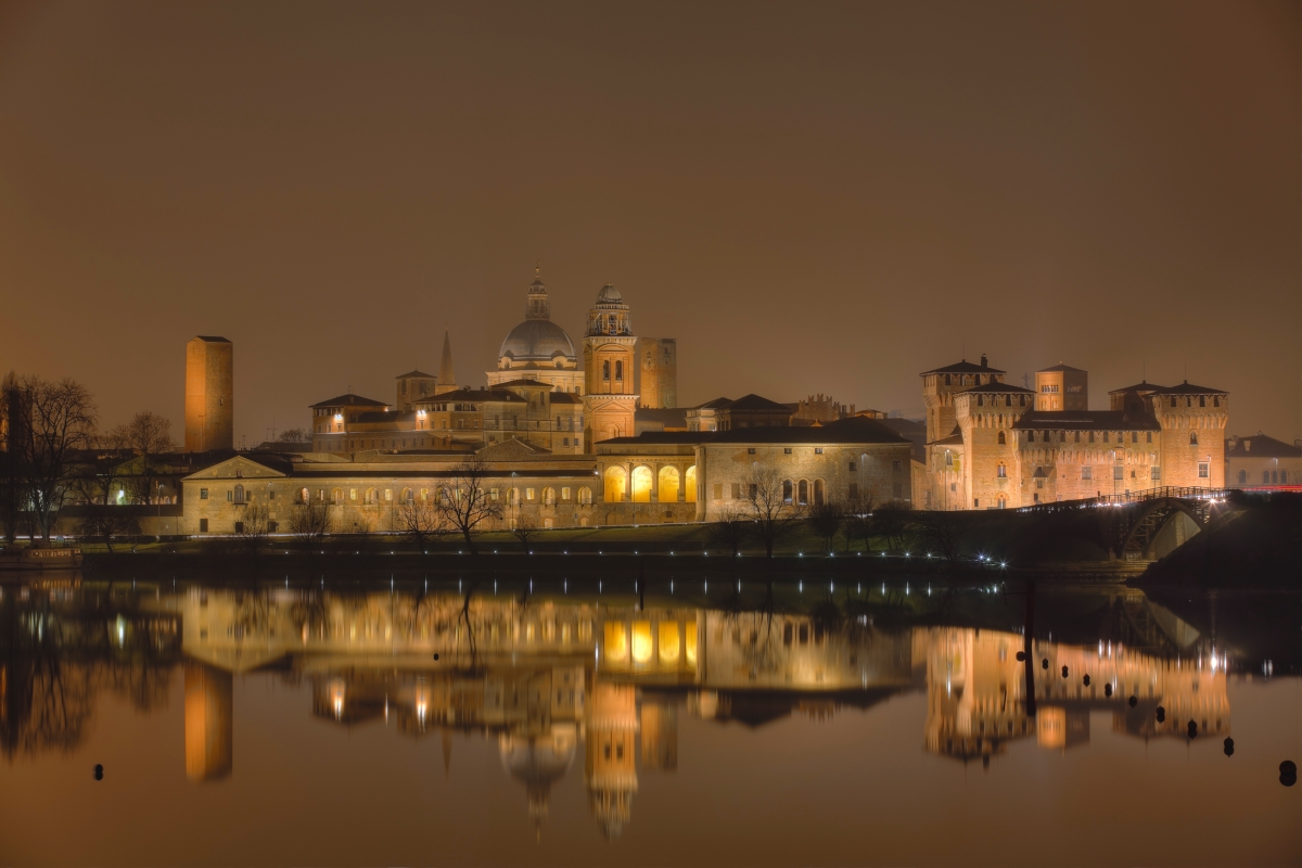 Mantova is reflected