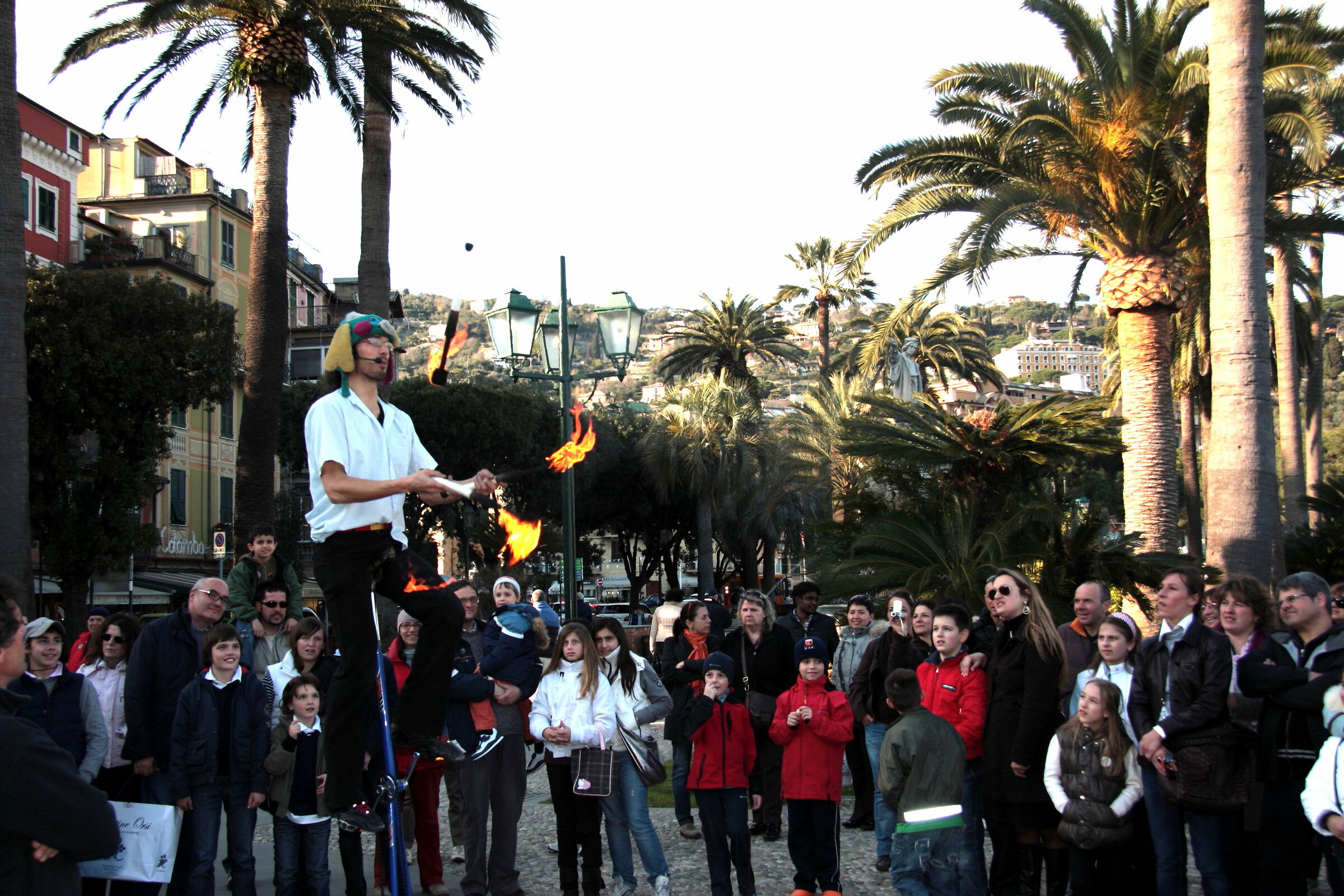 Festa di primavera (santa Margherita) giocoliere