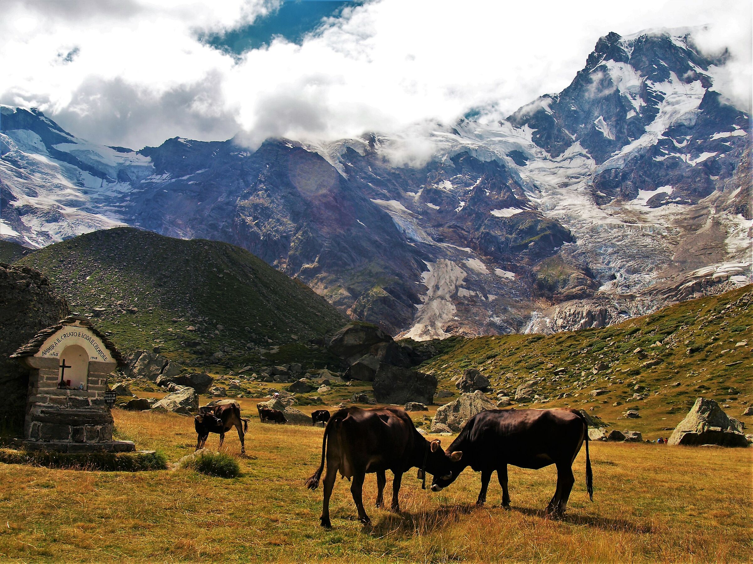 Versante est Monte Rosa