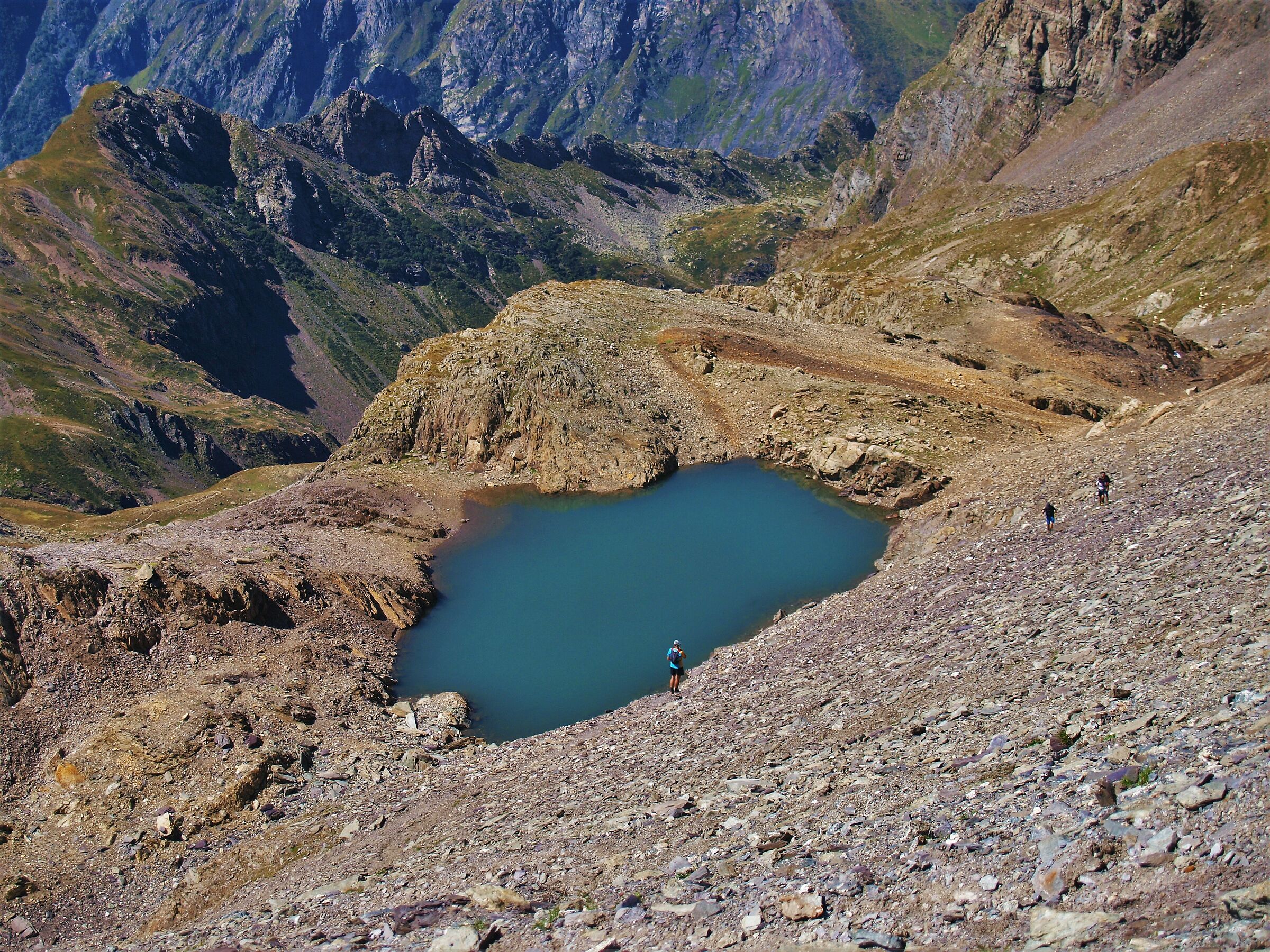 Verso la cima Tre Confini. Val Seriana, (Bg)