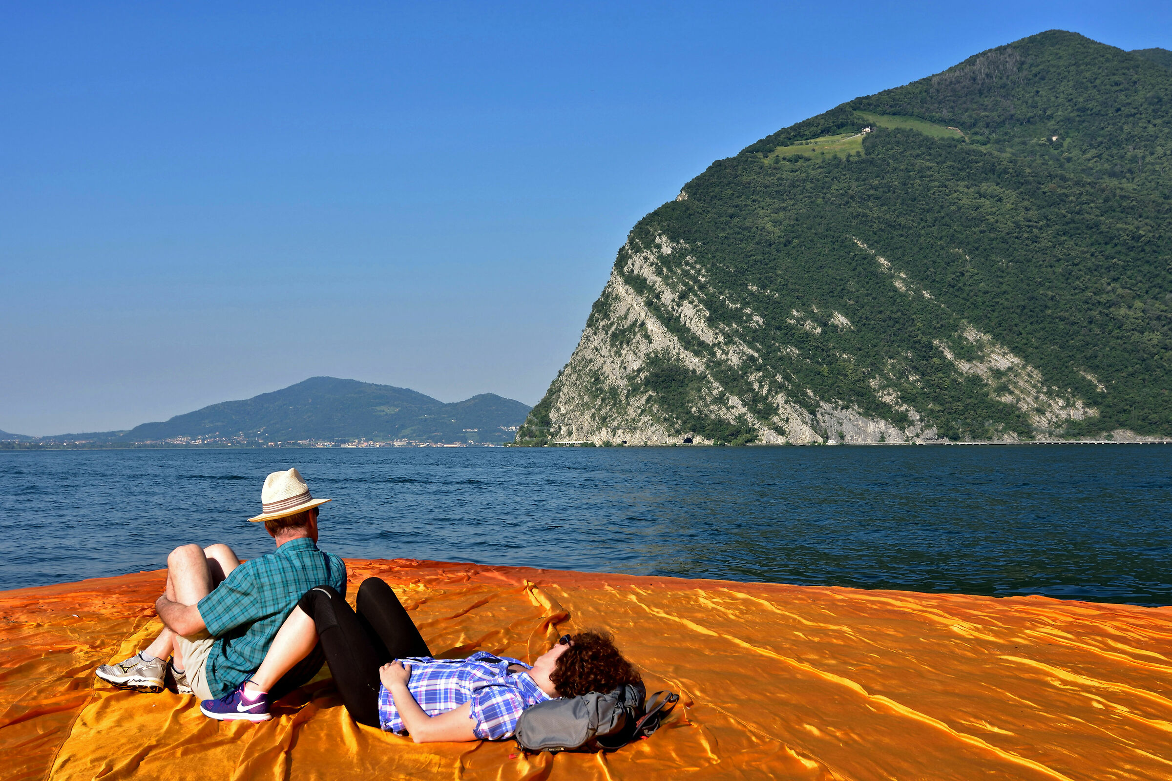 2016-magia delle passerelle di Christo-5