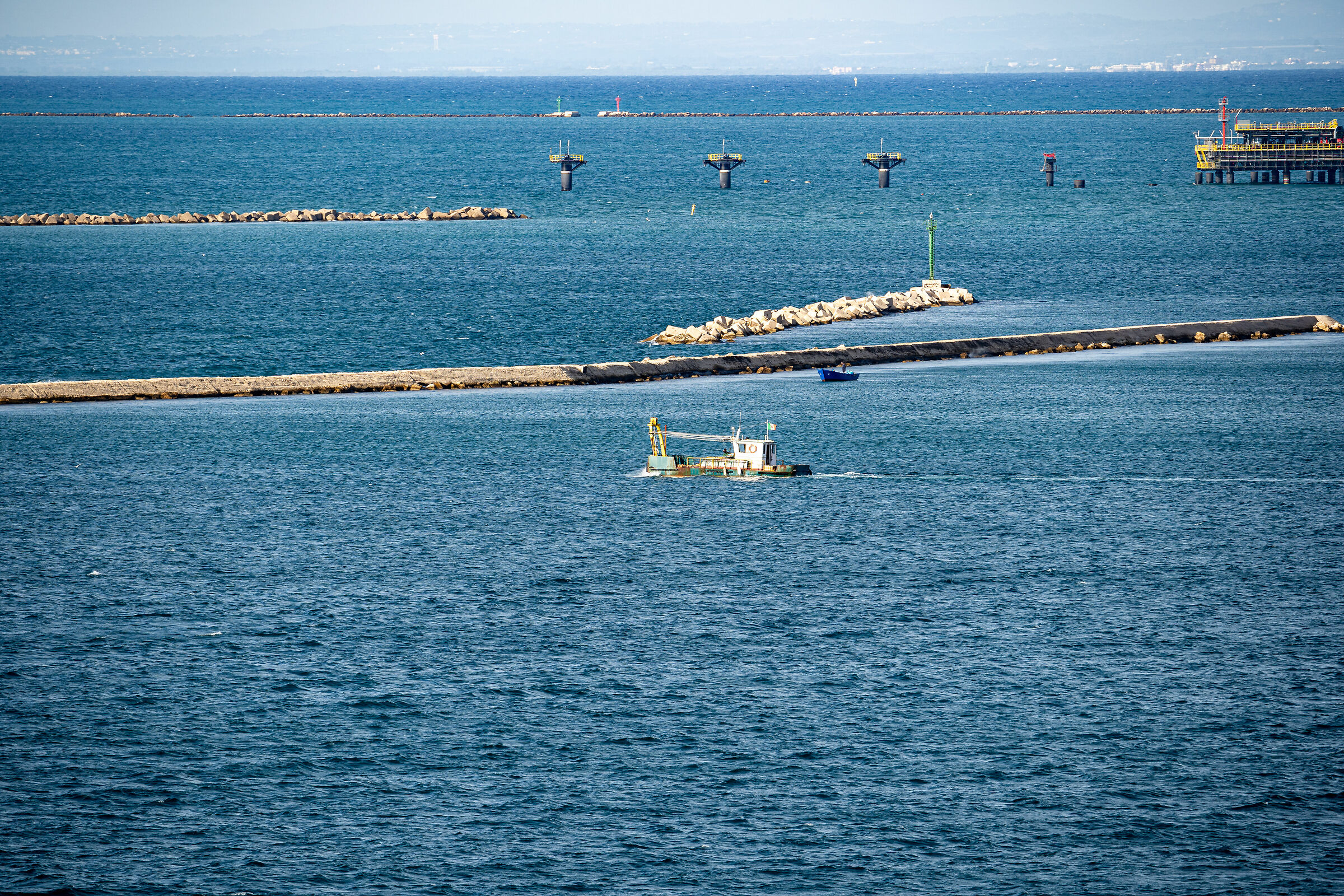 Darsena del porto di Taranto
