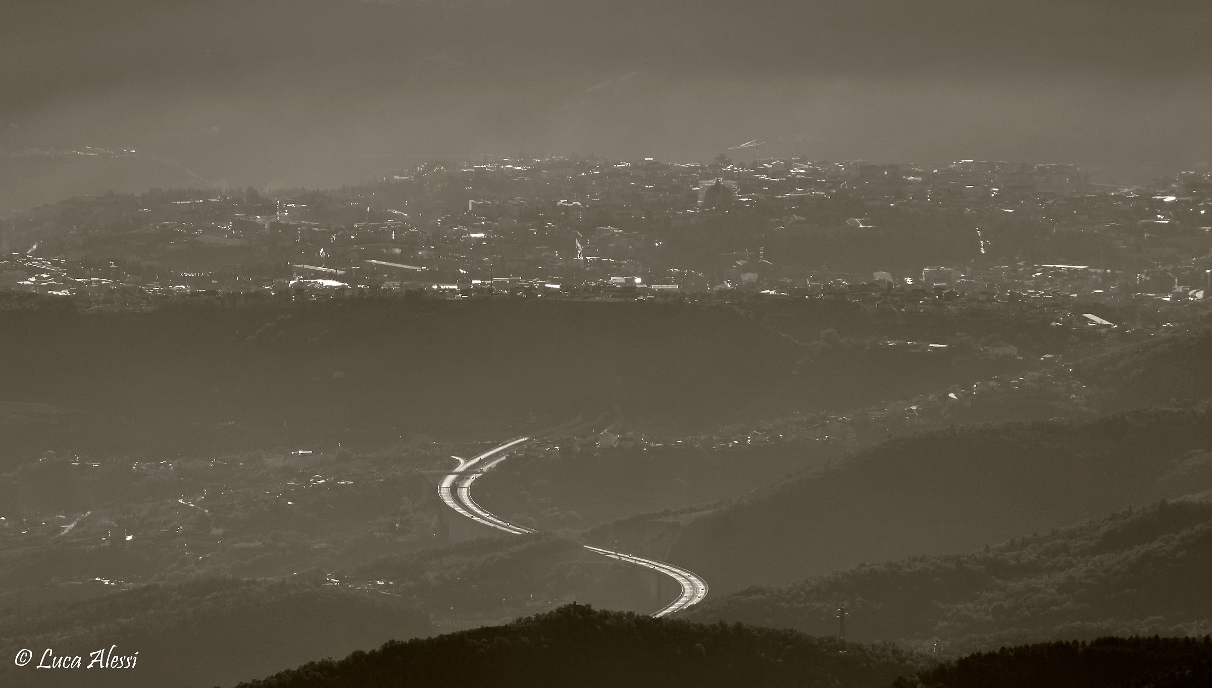L'Aquila from Campo Imperatore