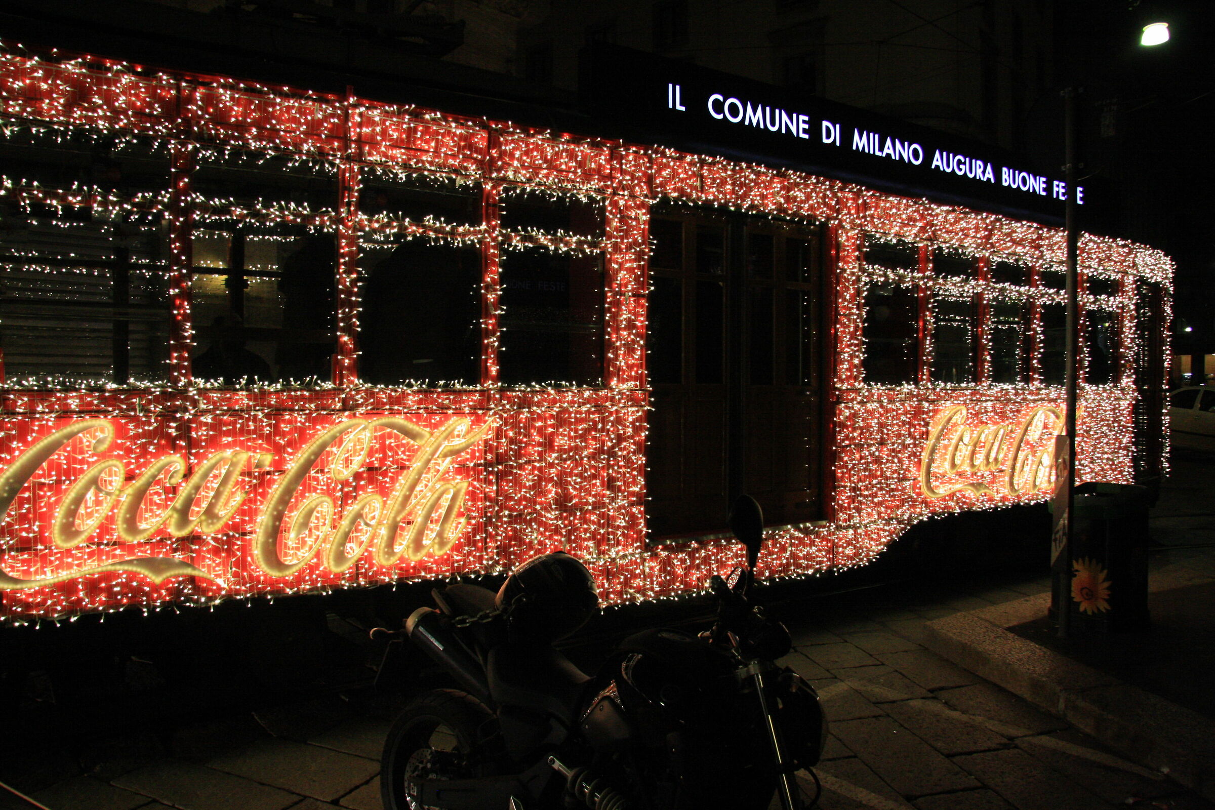 An unusual tram