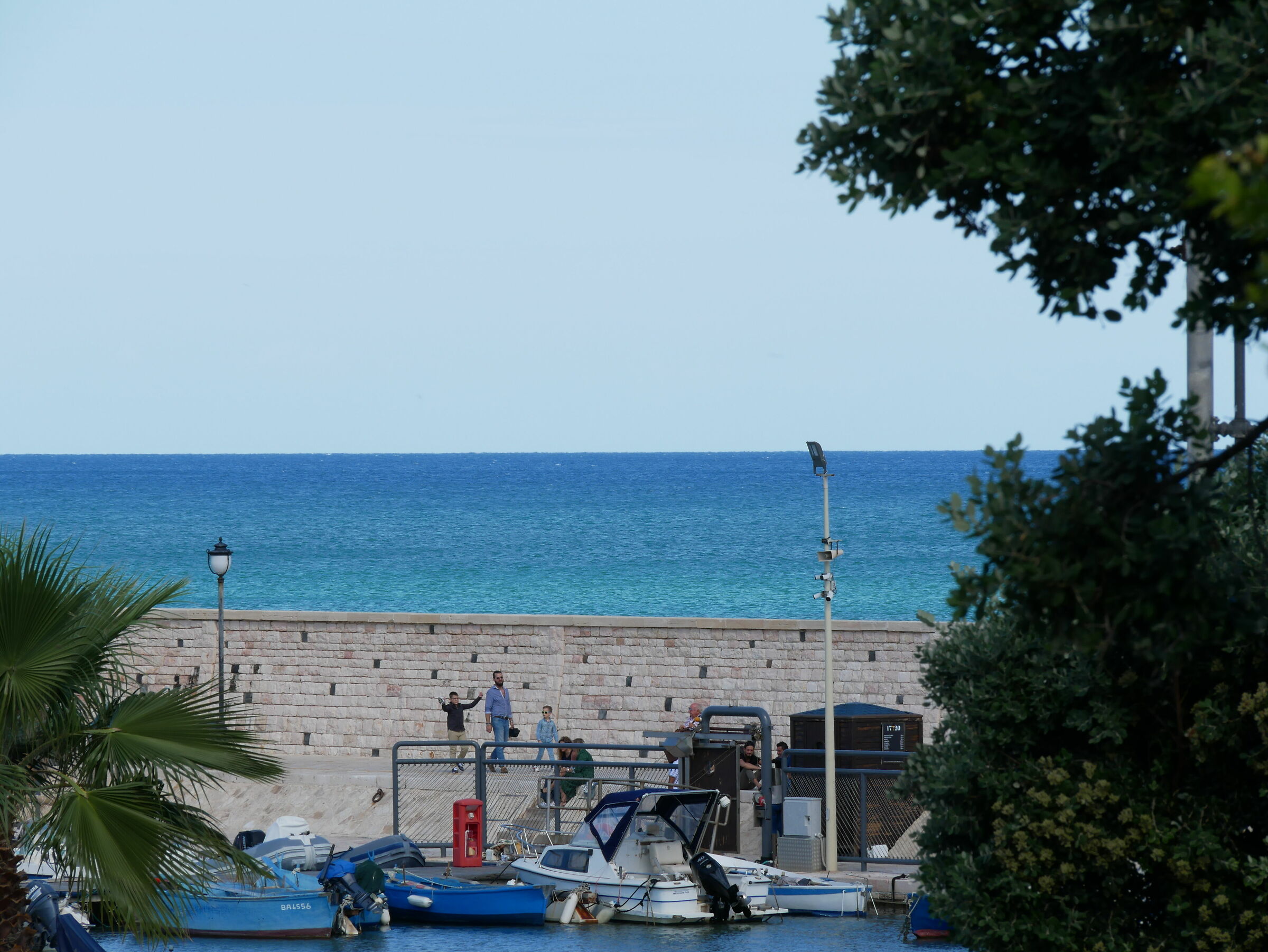 passeggiata sotto il mare........