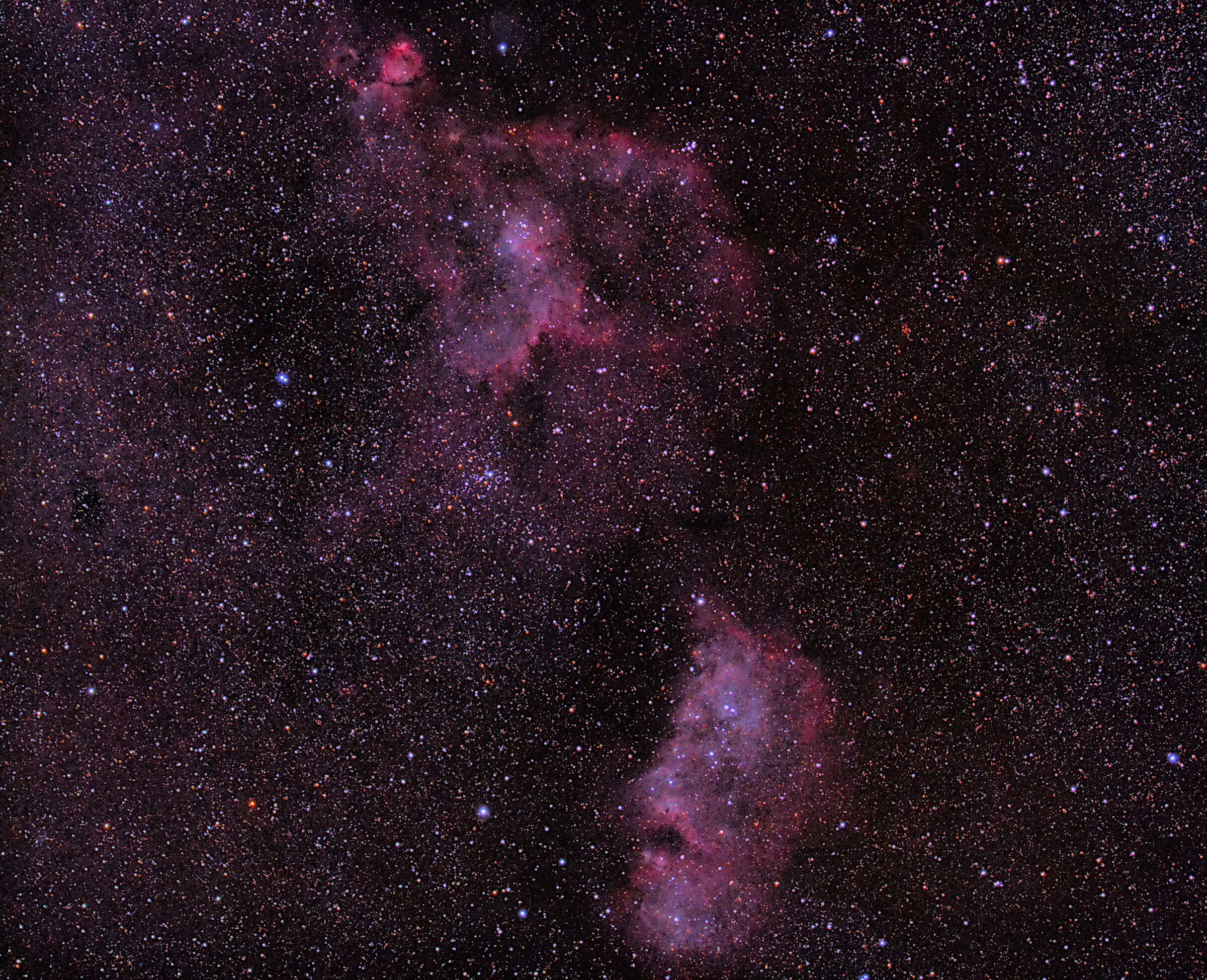 The Heart and Soul Nebulae