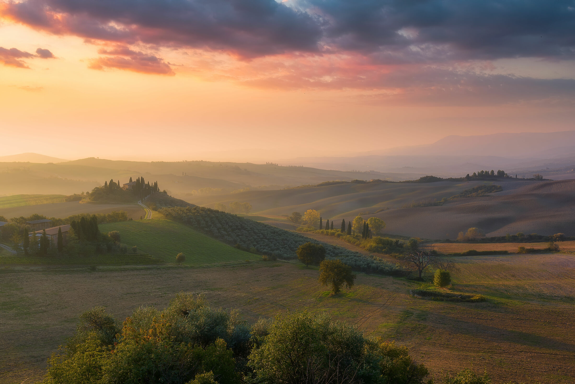 At dawn