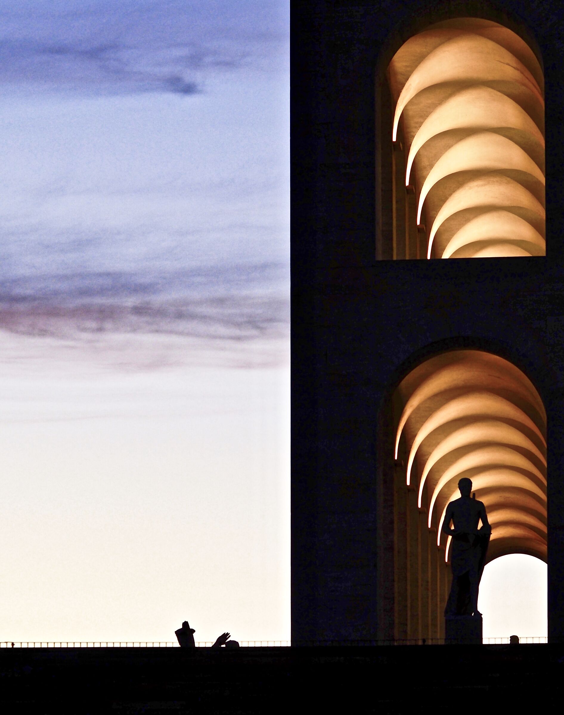 Simmetrie al colosseo quadrato