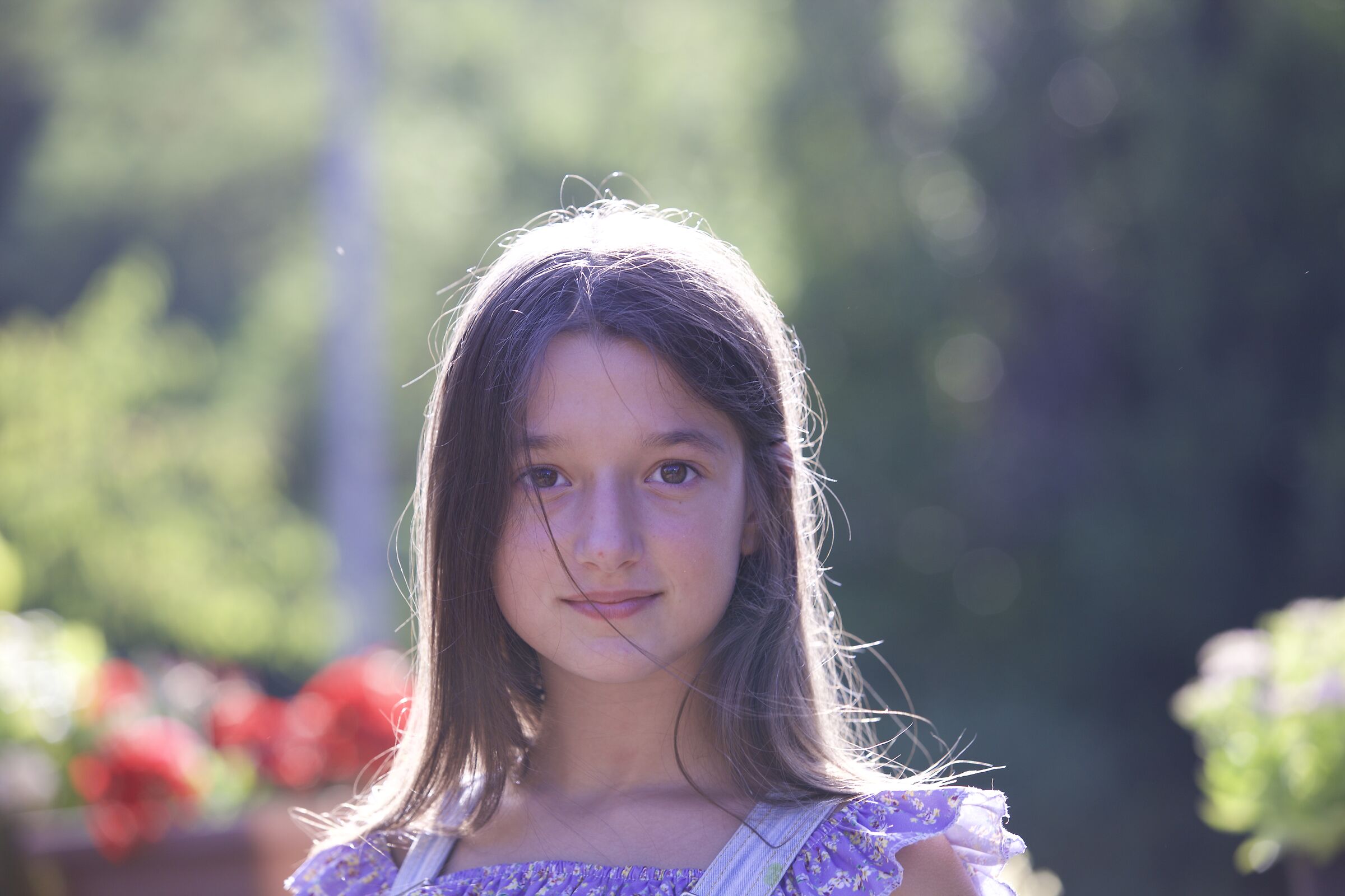 Il sorriso dolce di Ines.