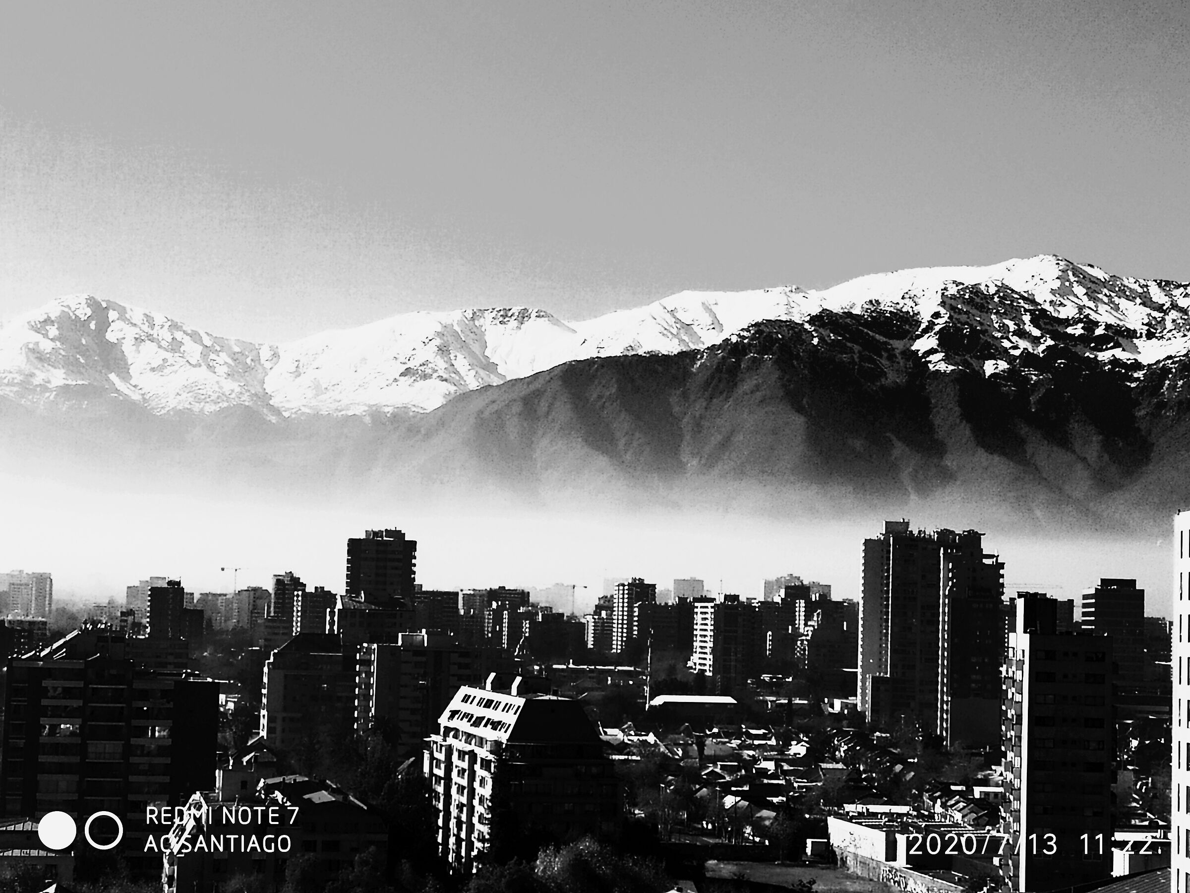 Santiago, Dal 17mo piano, Ande