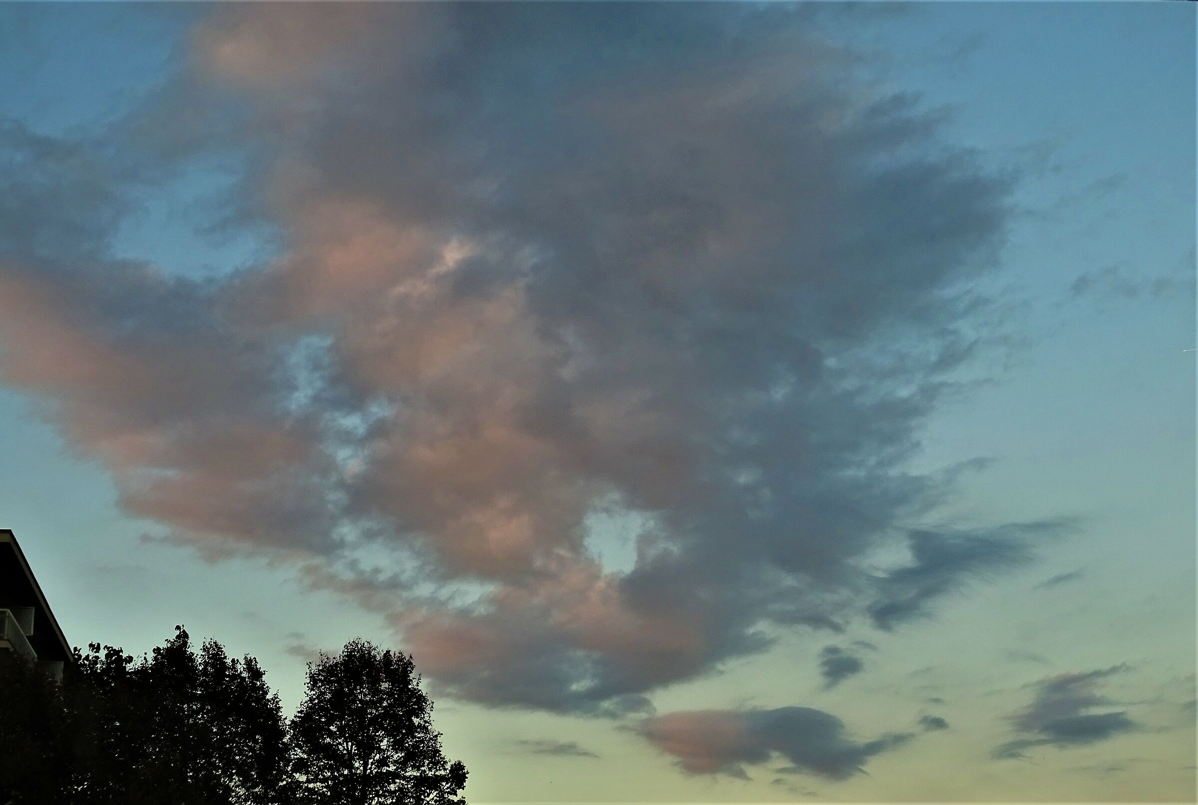 tramonto su cielo Torino