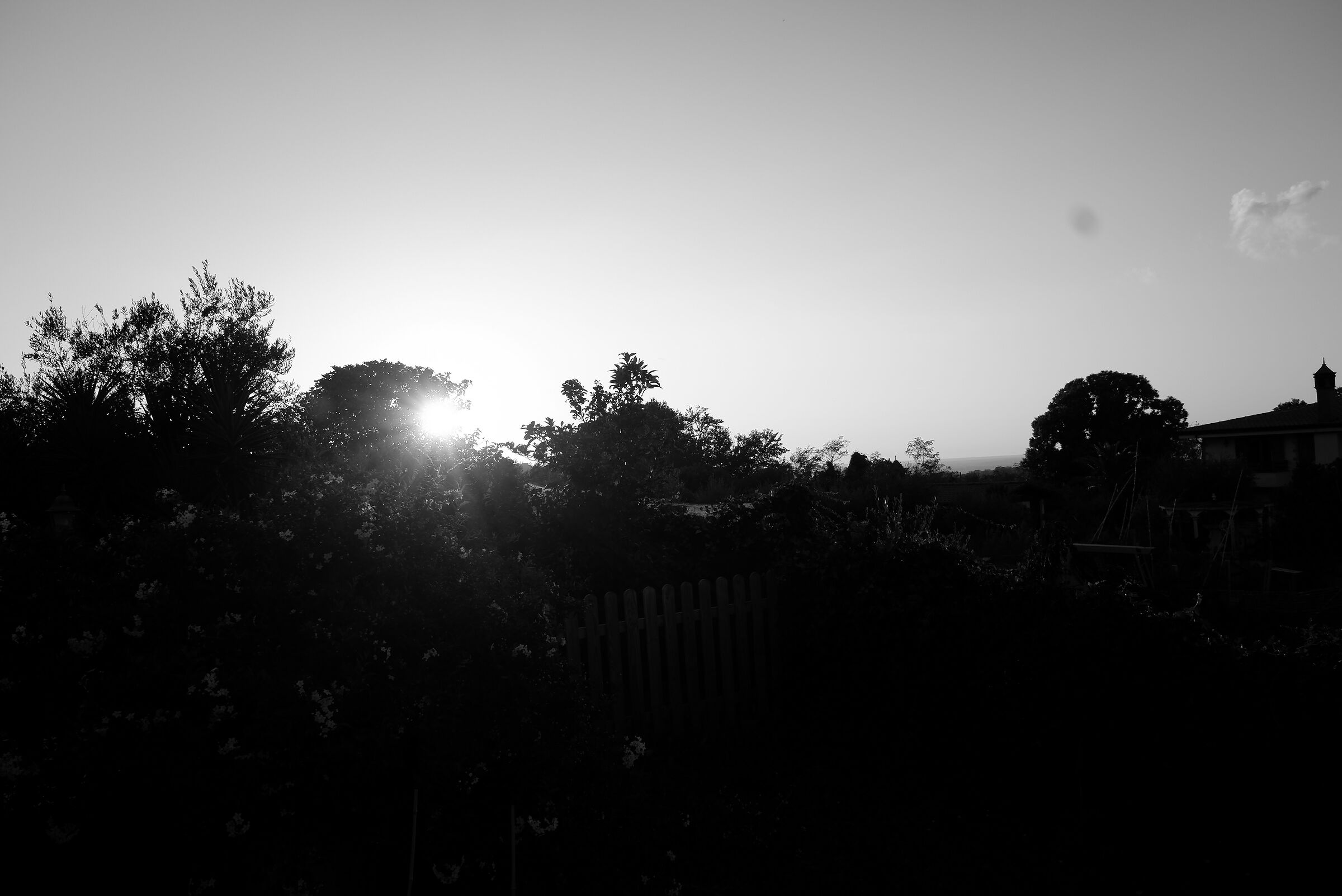 prova in b/n lunga esposizione