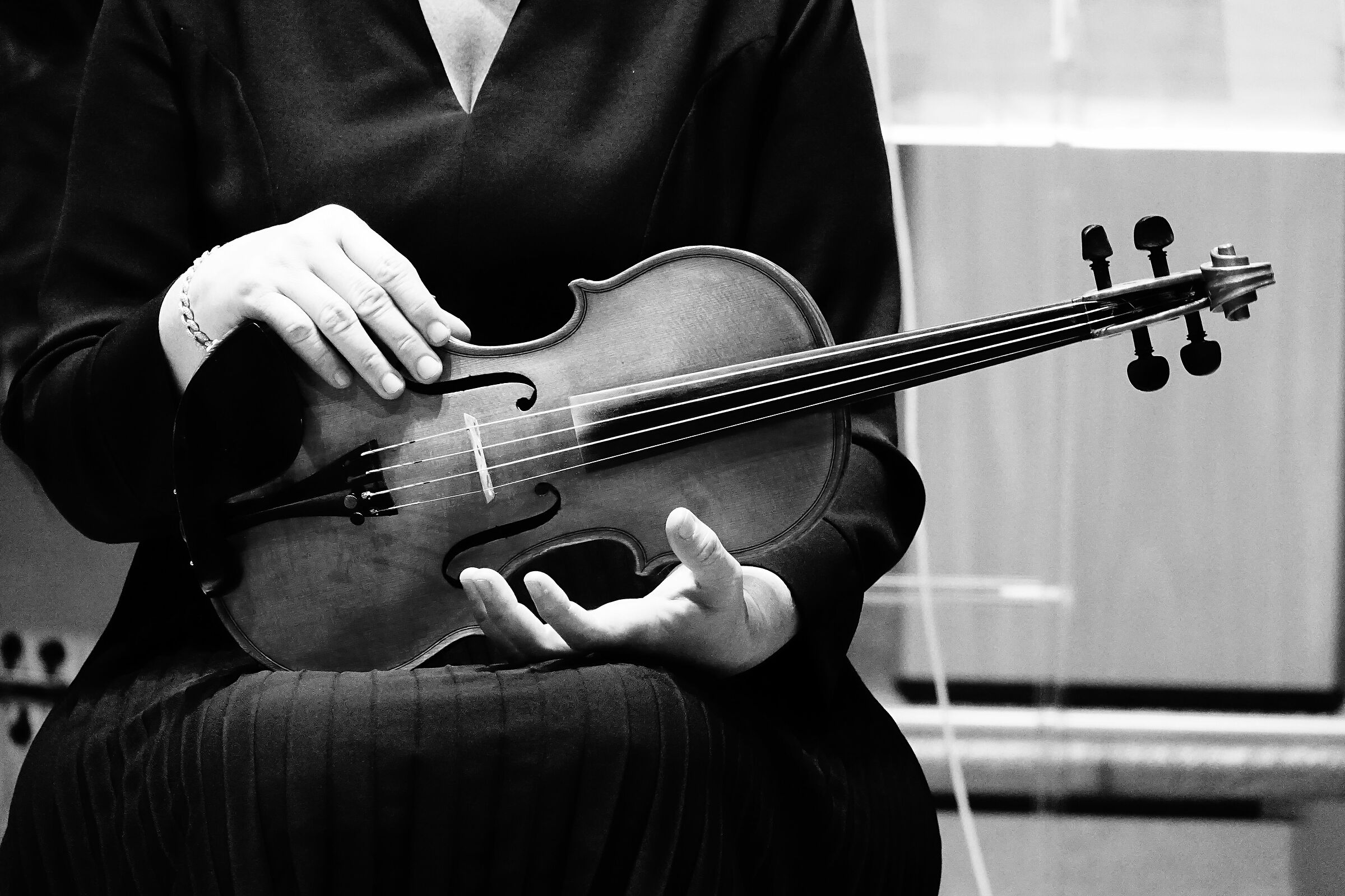 The Violinist and "His Creature"