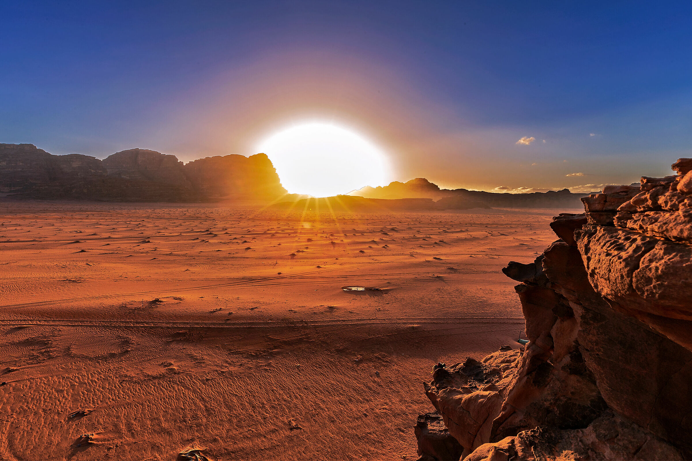 Wadi Rum sunset