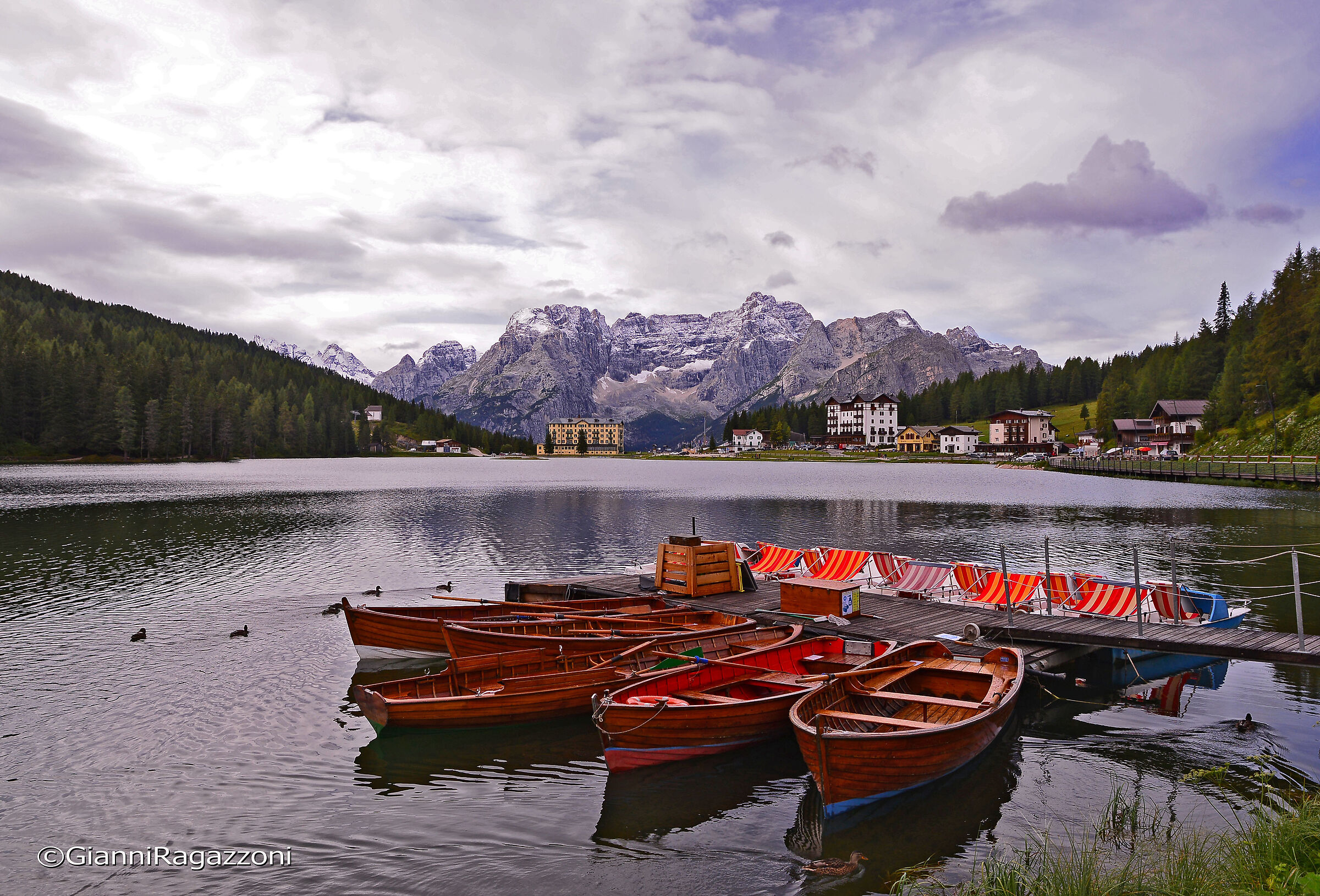 Lago di Misurina,  Dolomiti.