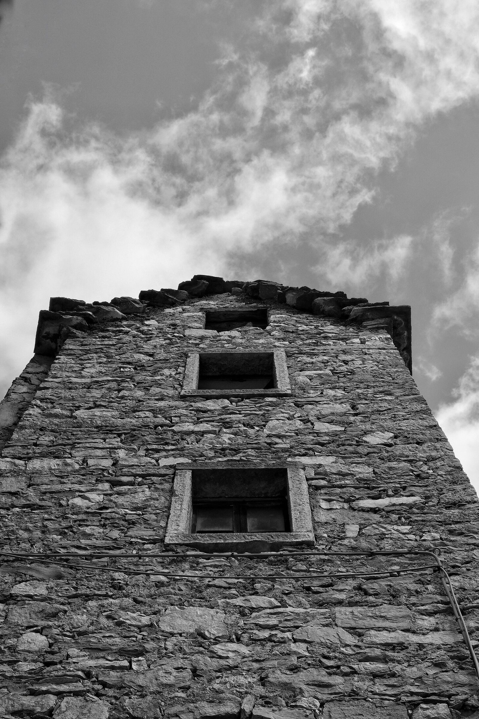 A village of towers, that of Casso