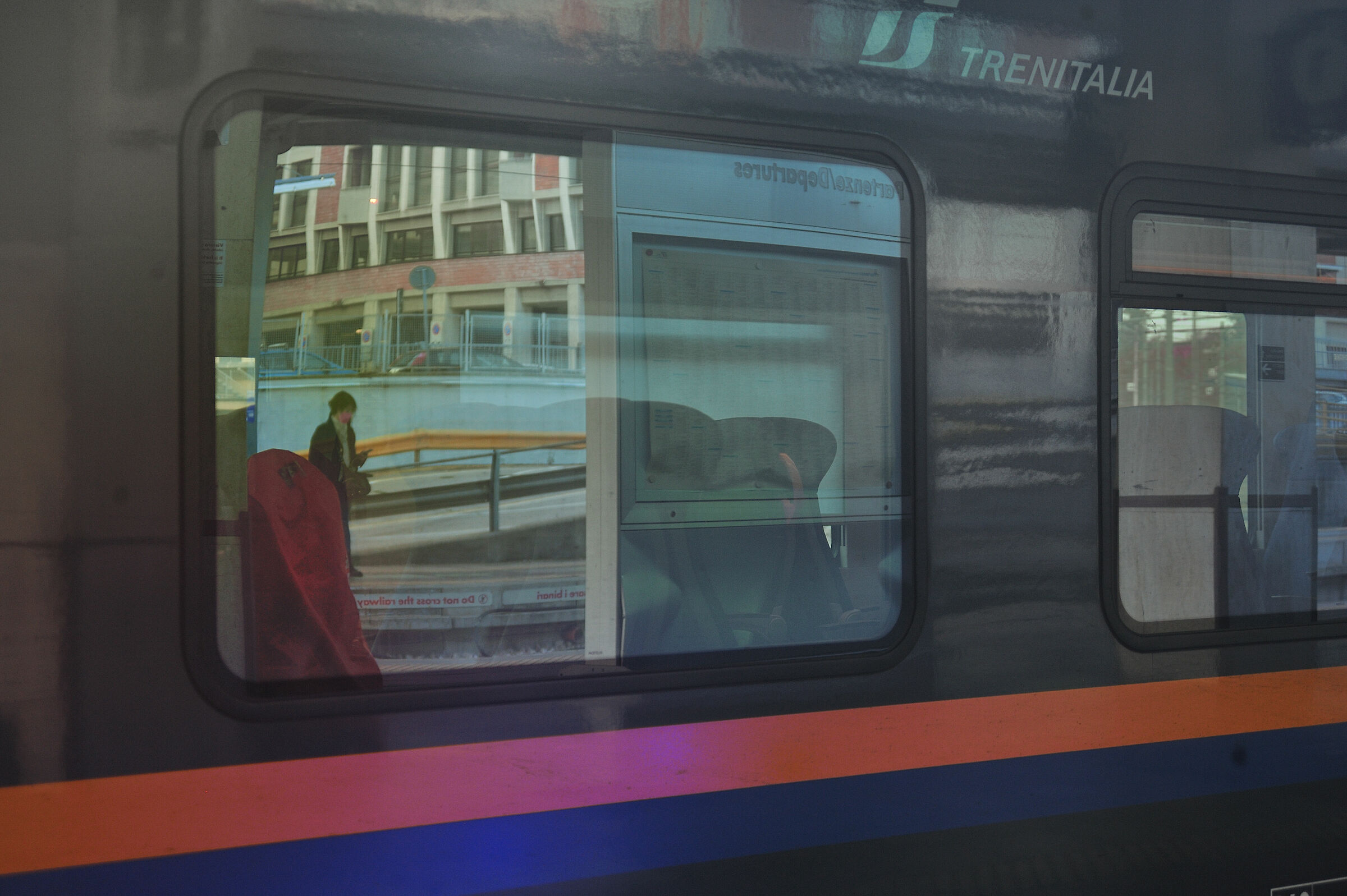 In Bologna railway station